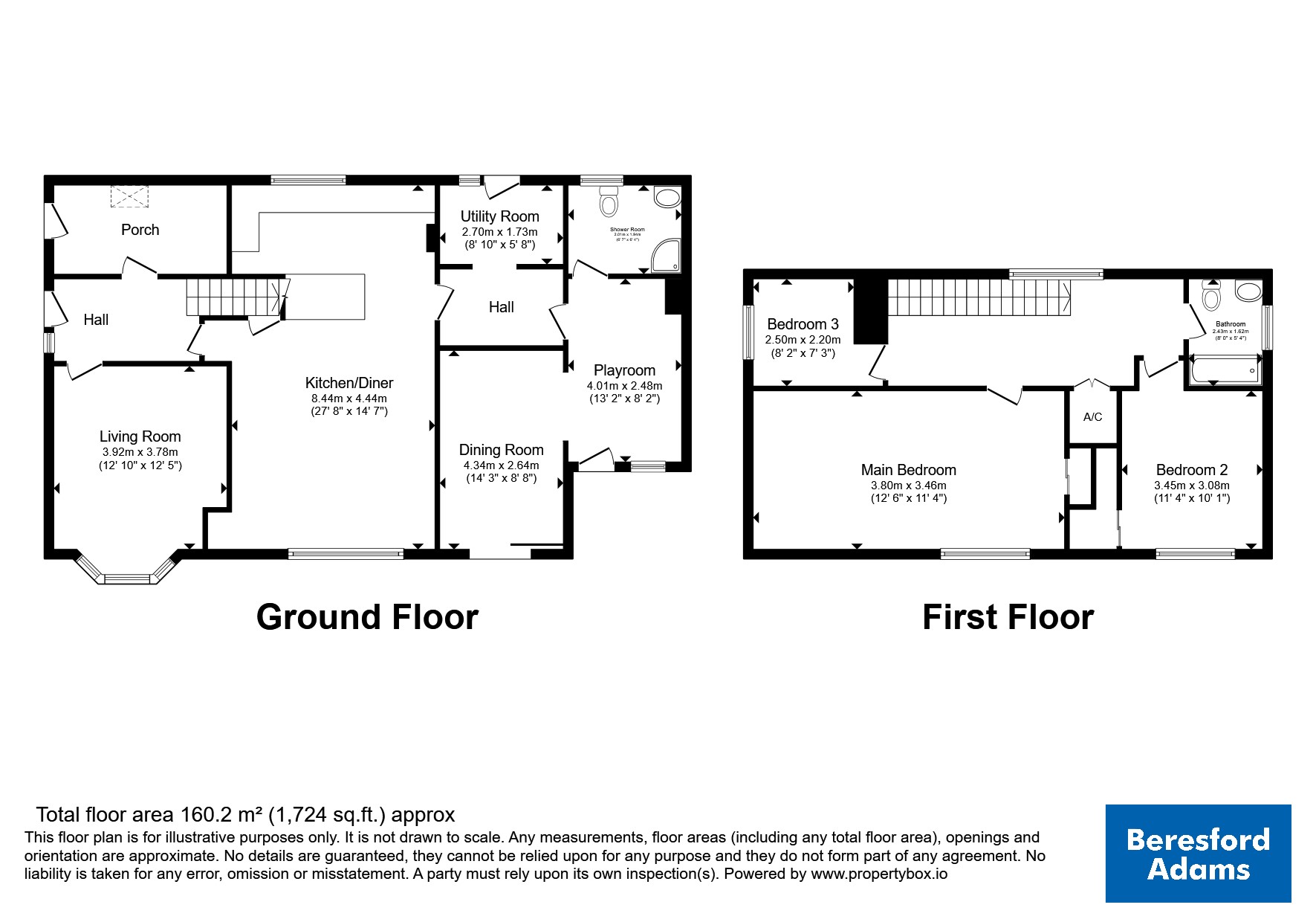Waunfawr, Gwynedd floorplan