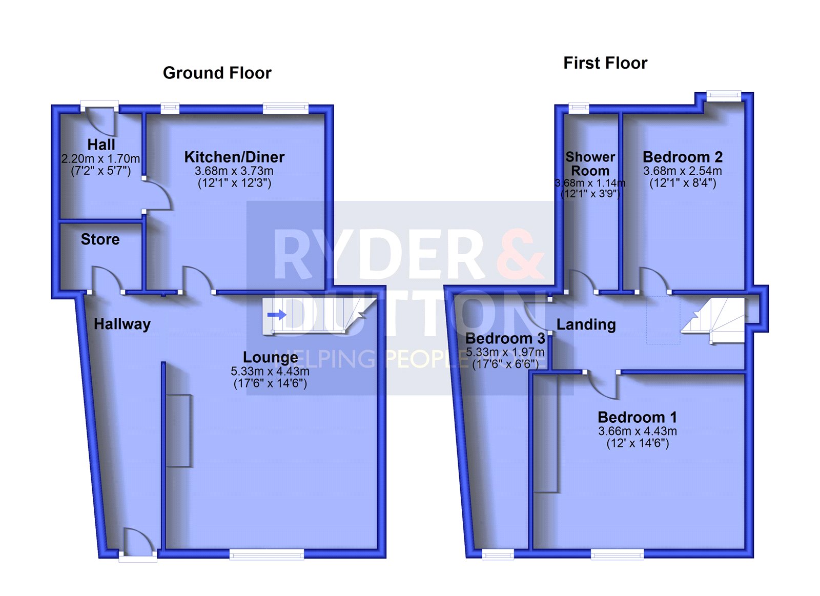 Manor Cottage, 15, Brook Lane, Saddleworth floorplan