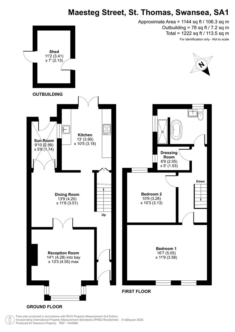 28, Maesteg Street, Swansea floorplan