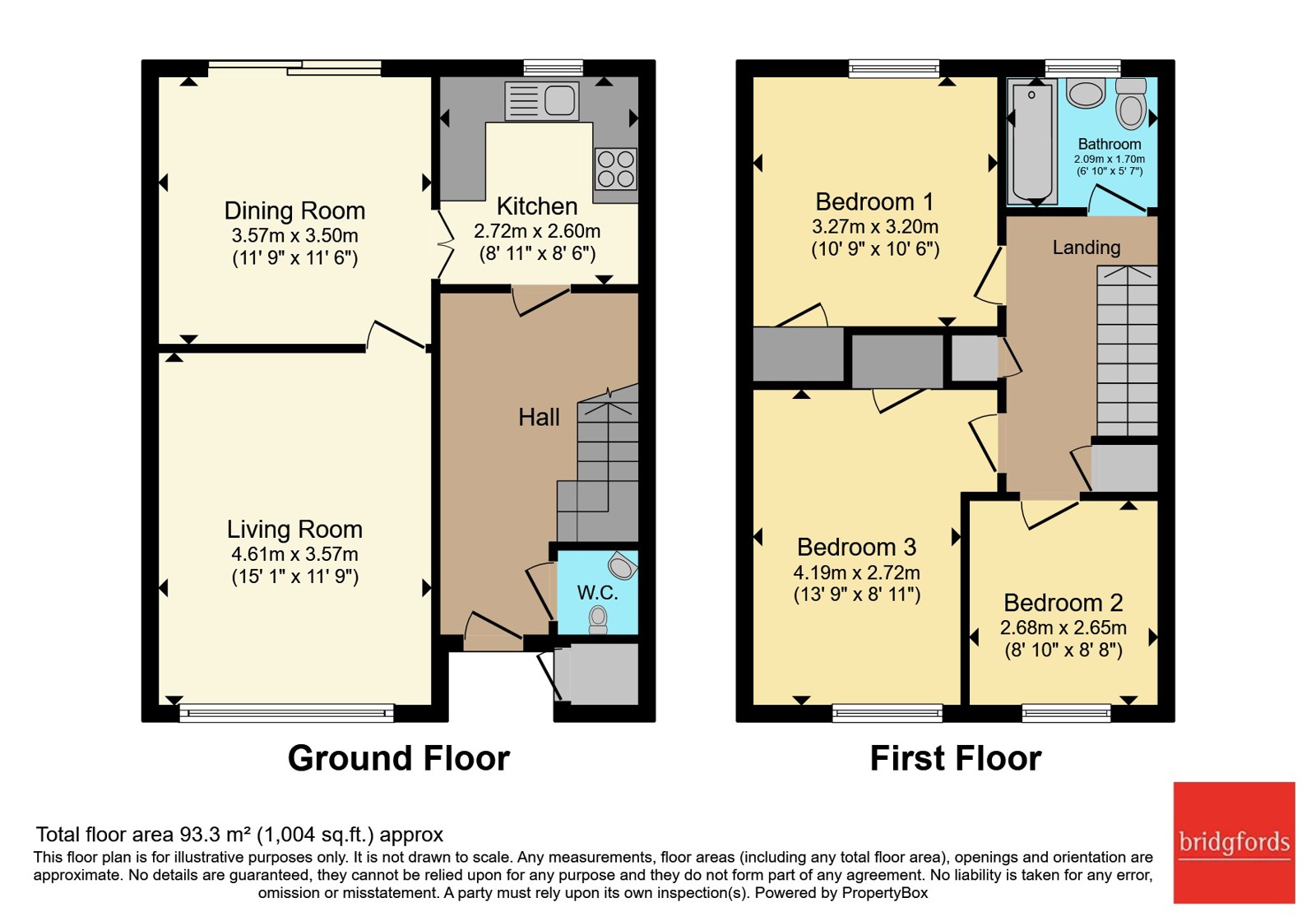 9, Pipit Lane, Warrington floorplan