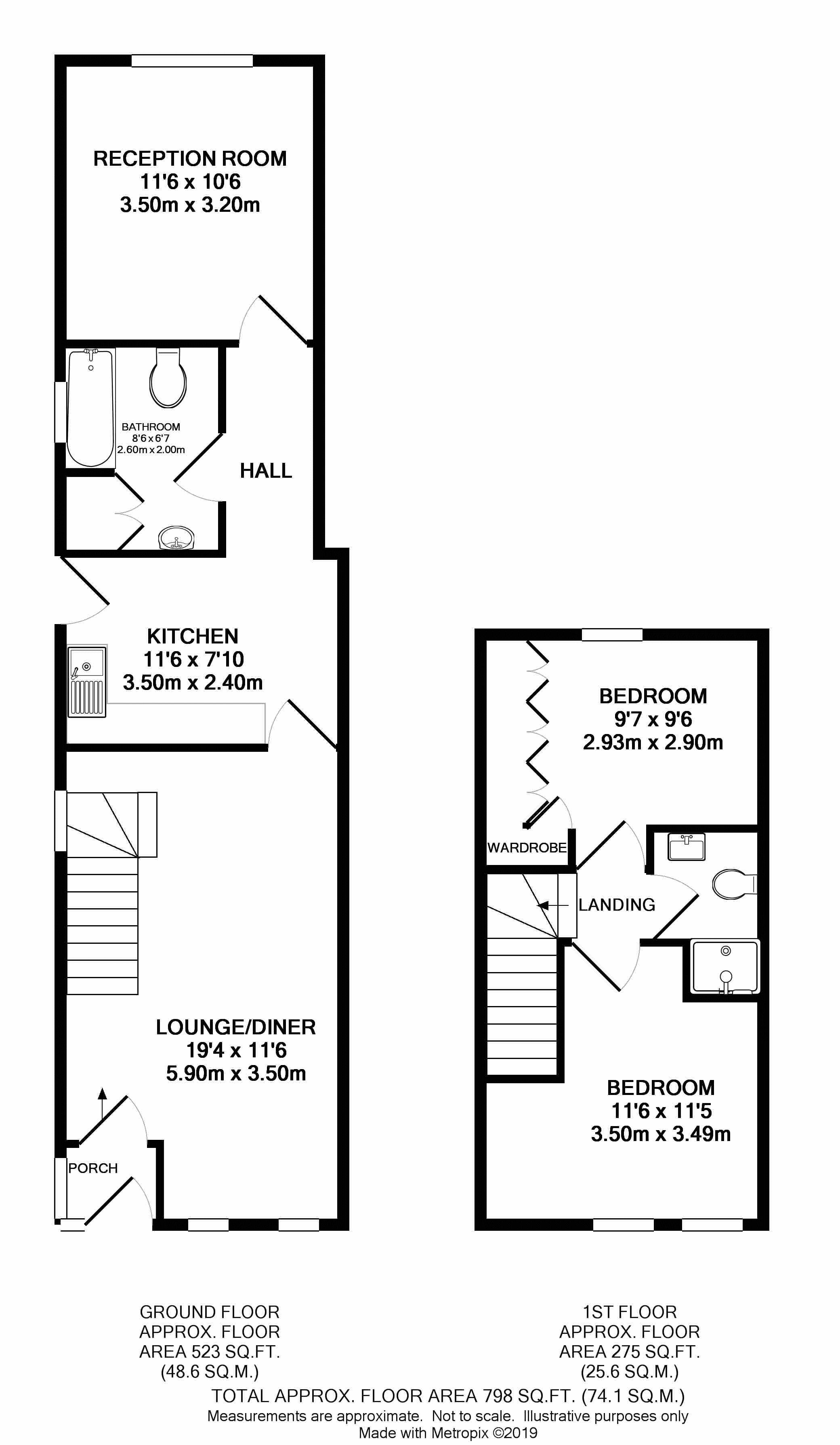 3 Bedrooms End terrace house for sale in Foxbury Road, Bromley BR1