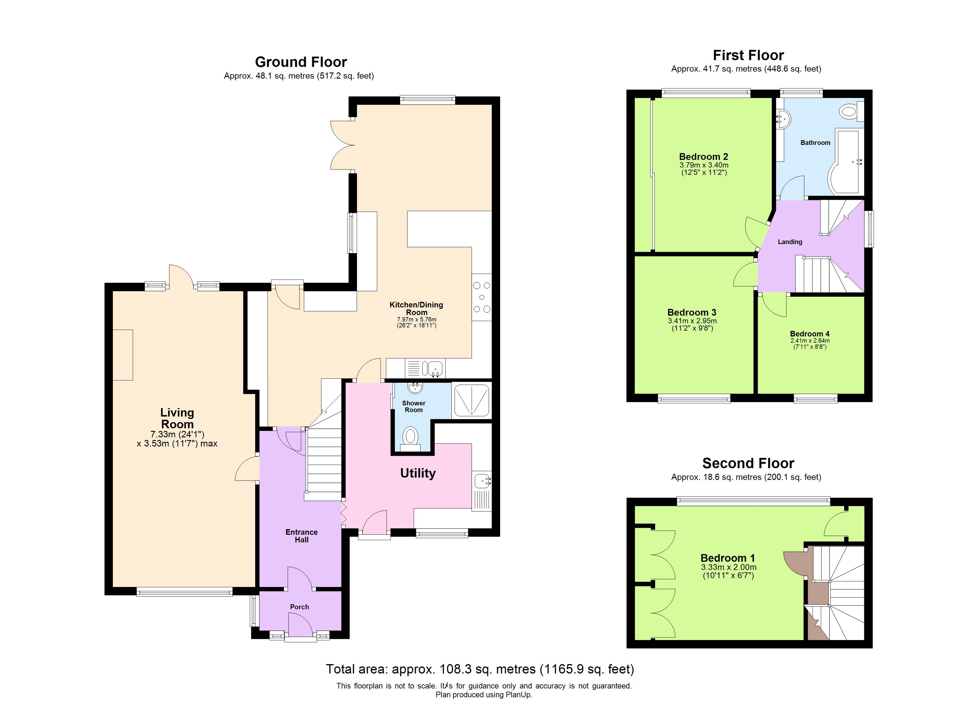 43, Ridge Lea, Hemel Hempstead floorplan