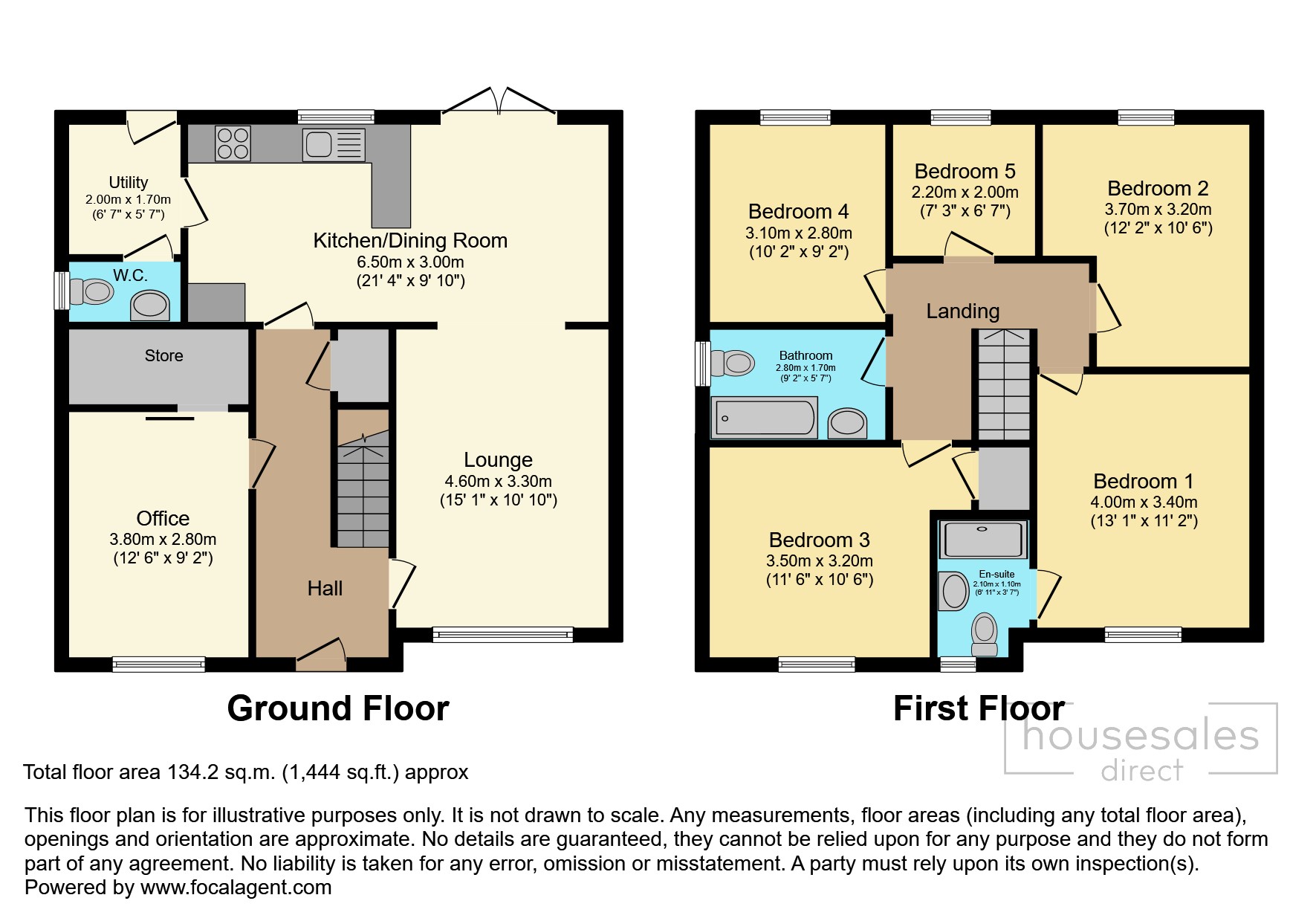 23, Lanky Gardens, Colne floorplan