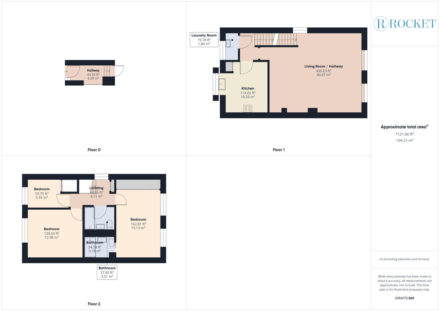 12, Constable Walk, London floorplan