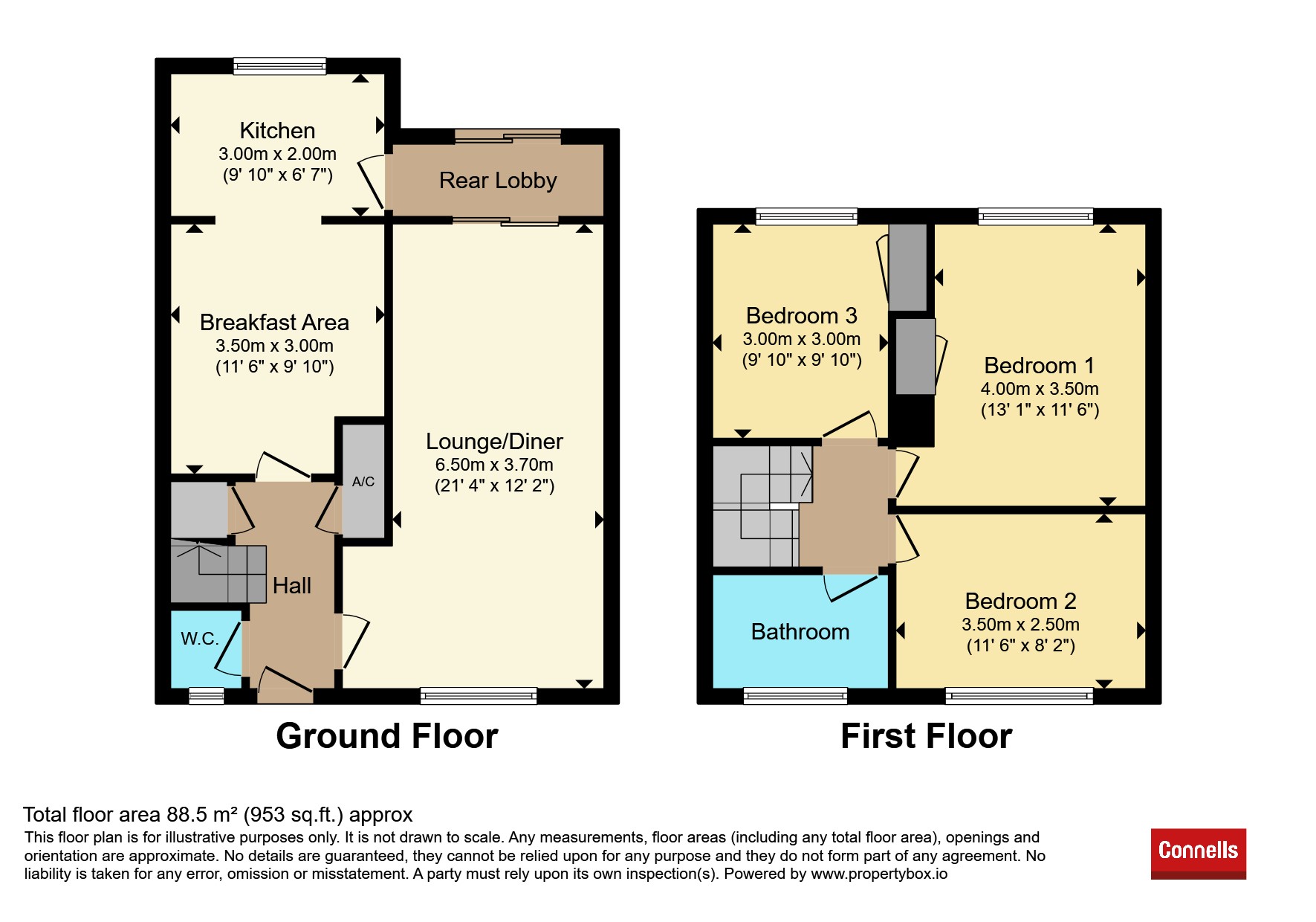 66, Barnard Crescent, Aylesbury floorplan