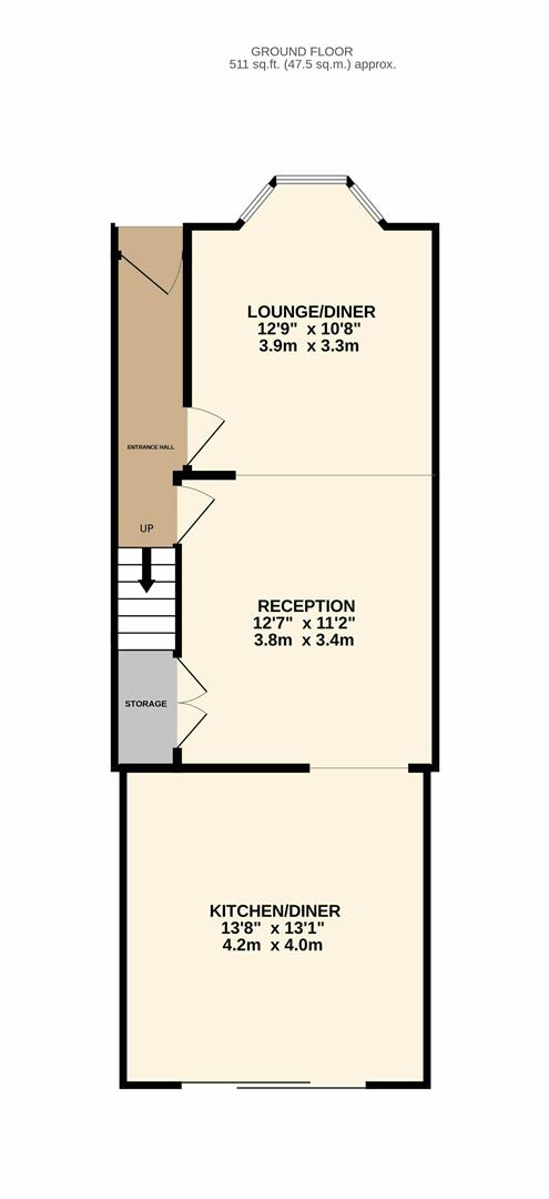 Brookfield Avenue, Walthamstow floorplan