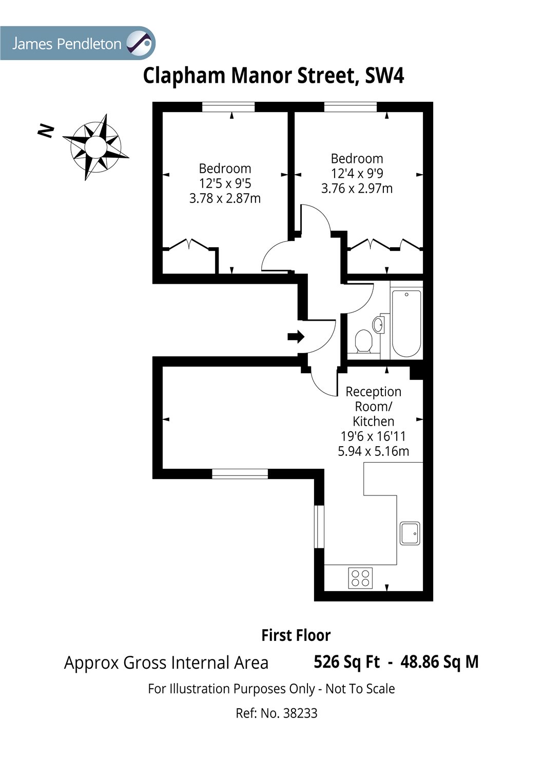 2 Bedrooms Flat for sale in Clapham Manor Street, Clapham SW4