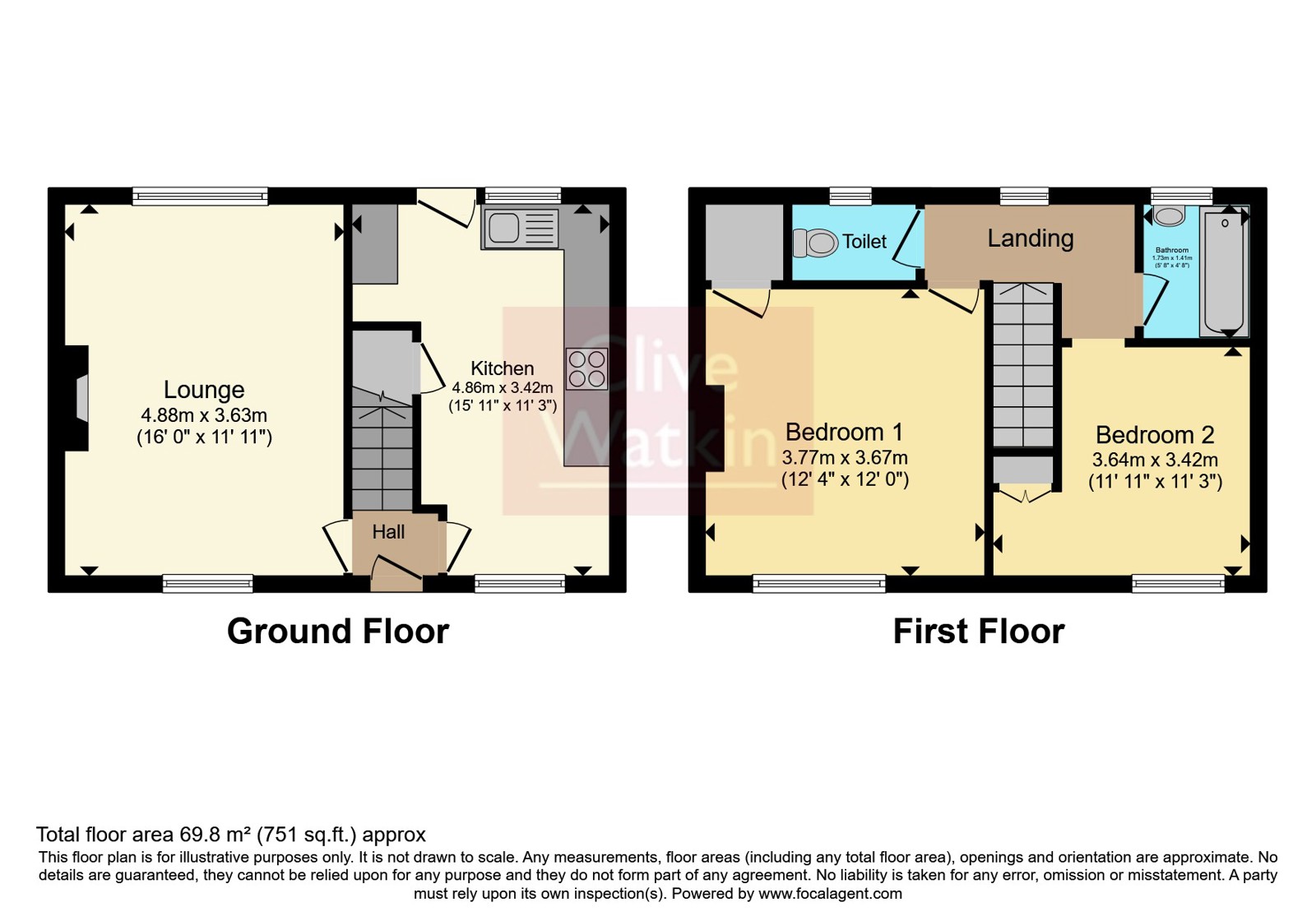 11, Dale Avenue, Wirral floorplan