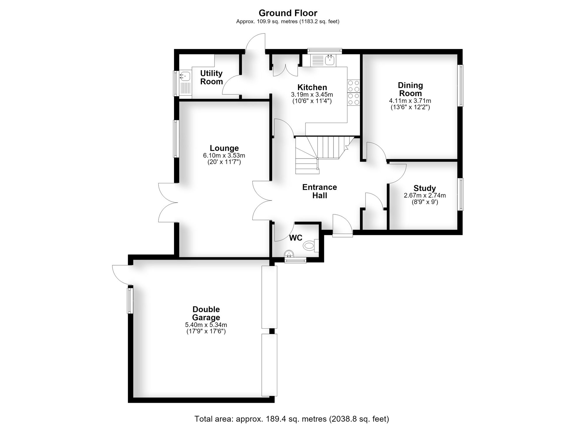 3 Great Gatton Close, Croydon floorplan