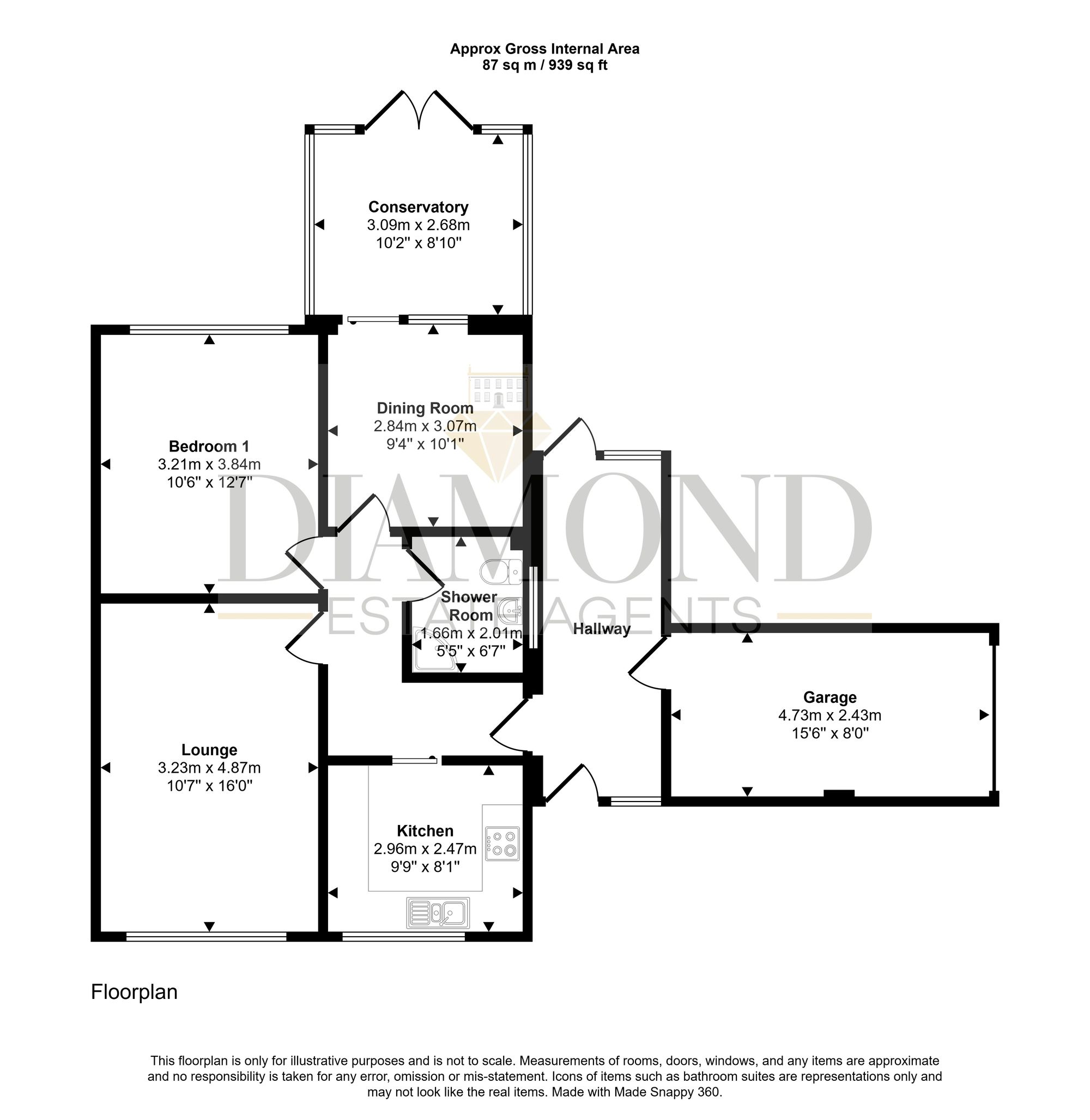 32 Harding Crescent, Tiverton floorplan