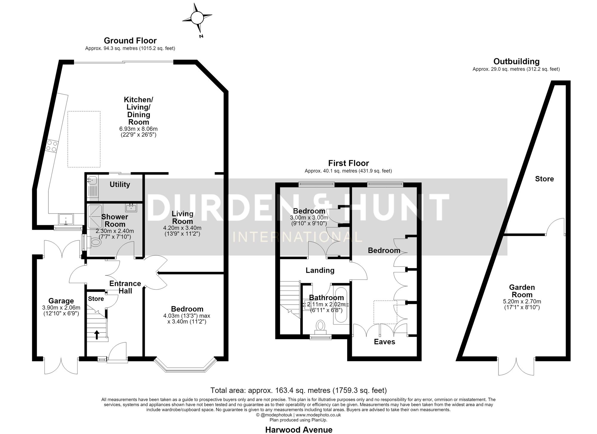 122 Harwood Avenue, Hornchurch floorplan