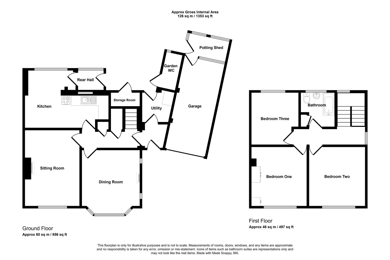 2, Margaret Drive, Stourbridge floorplan