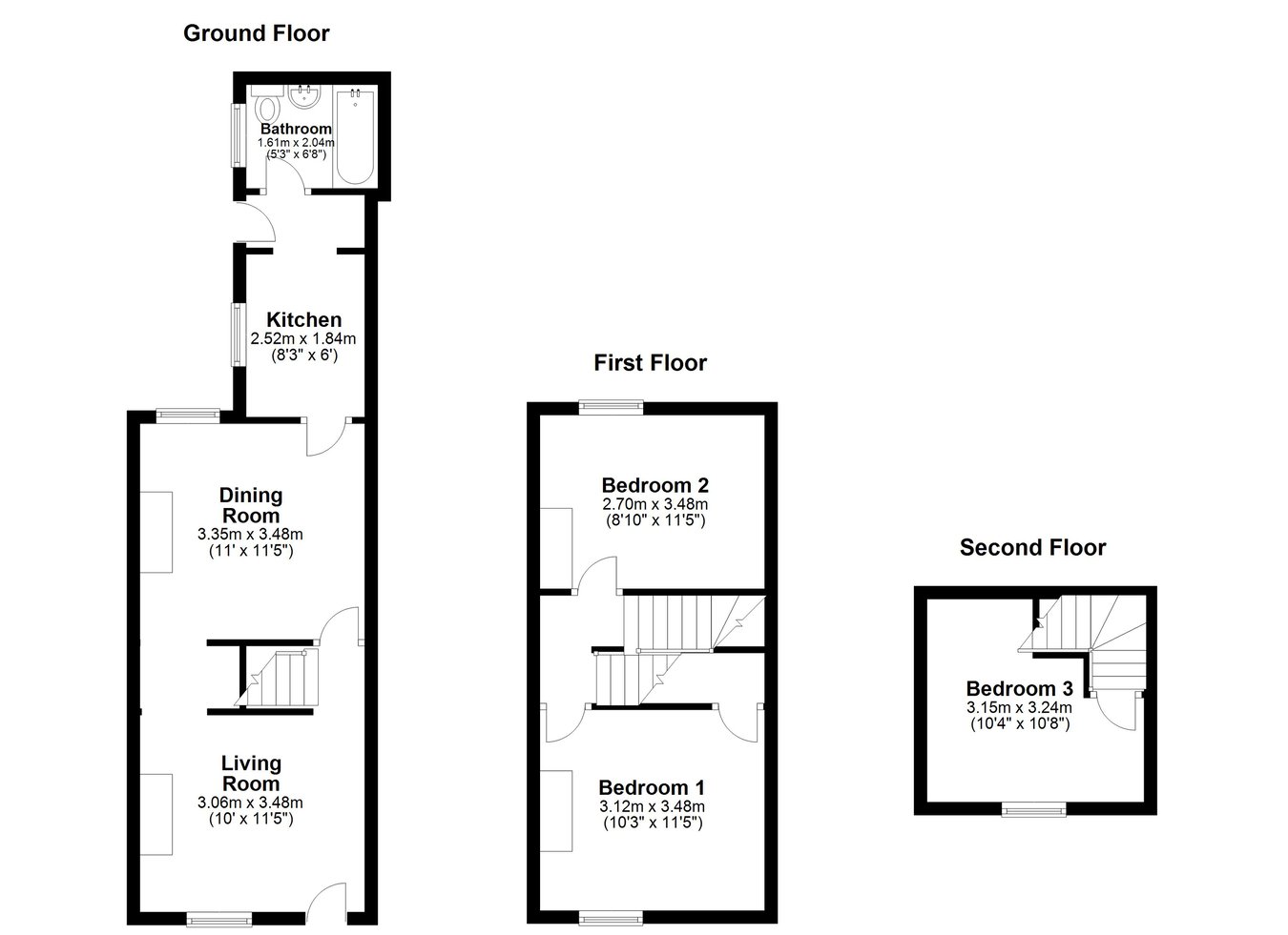 10, Birchwood Street, King's Lynn floorplan