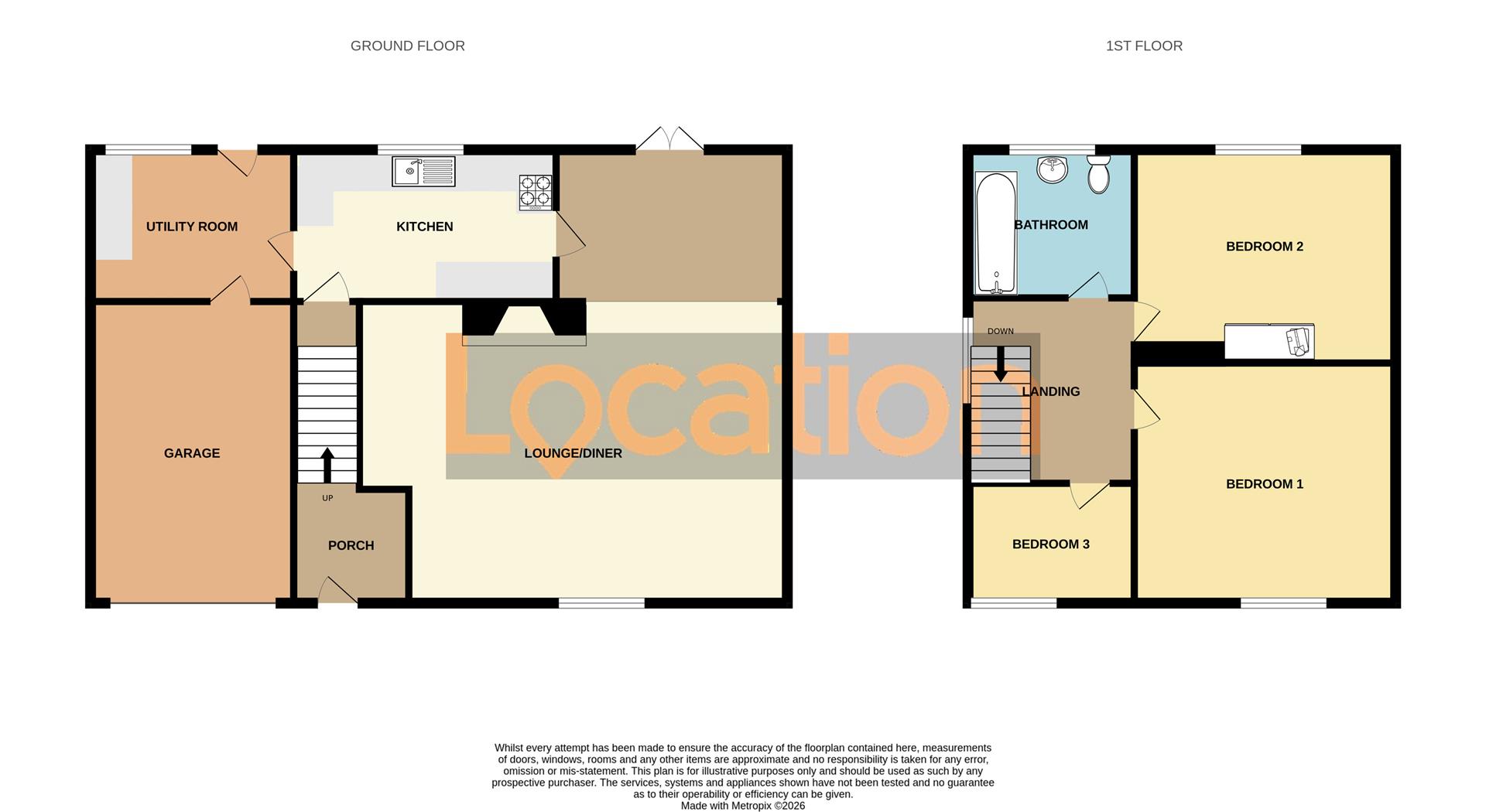 5, Blenheim Place, Sutton-In-Ashfield floorplan