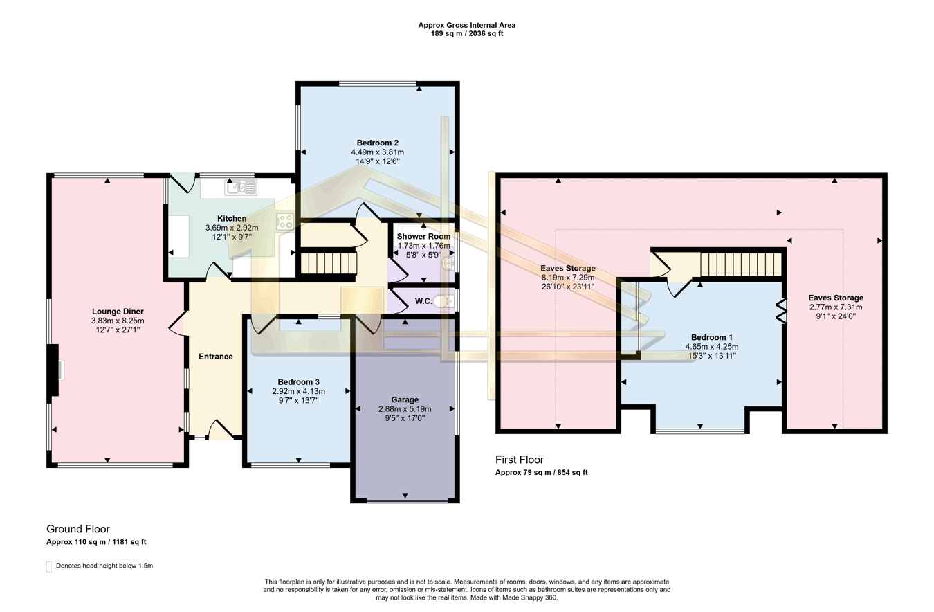 50, Cowdray Park Road, Bexhill-on-Sea floorplan