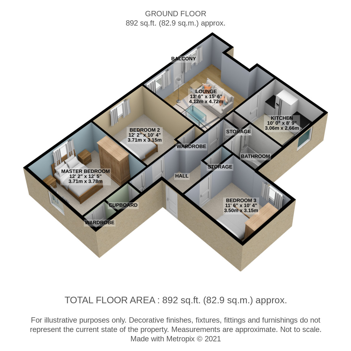 2/1 41 Fieldhead Drive, Glasgow, City of Glasgow floorplan