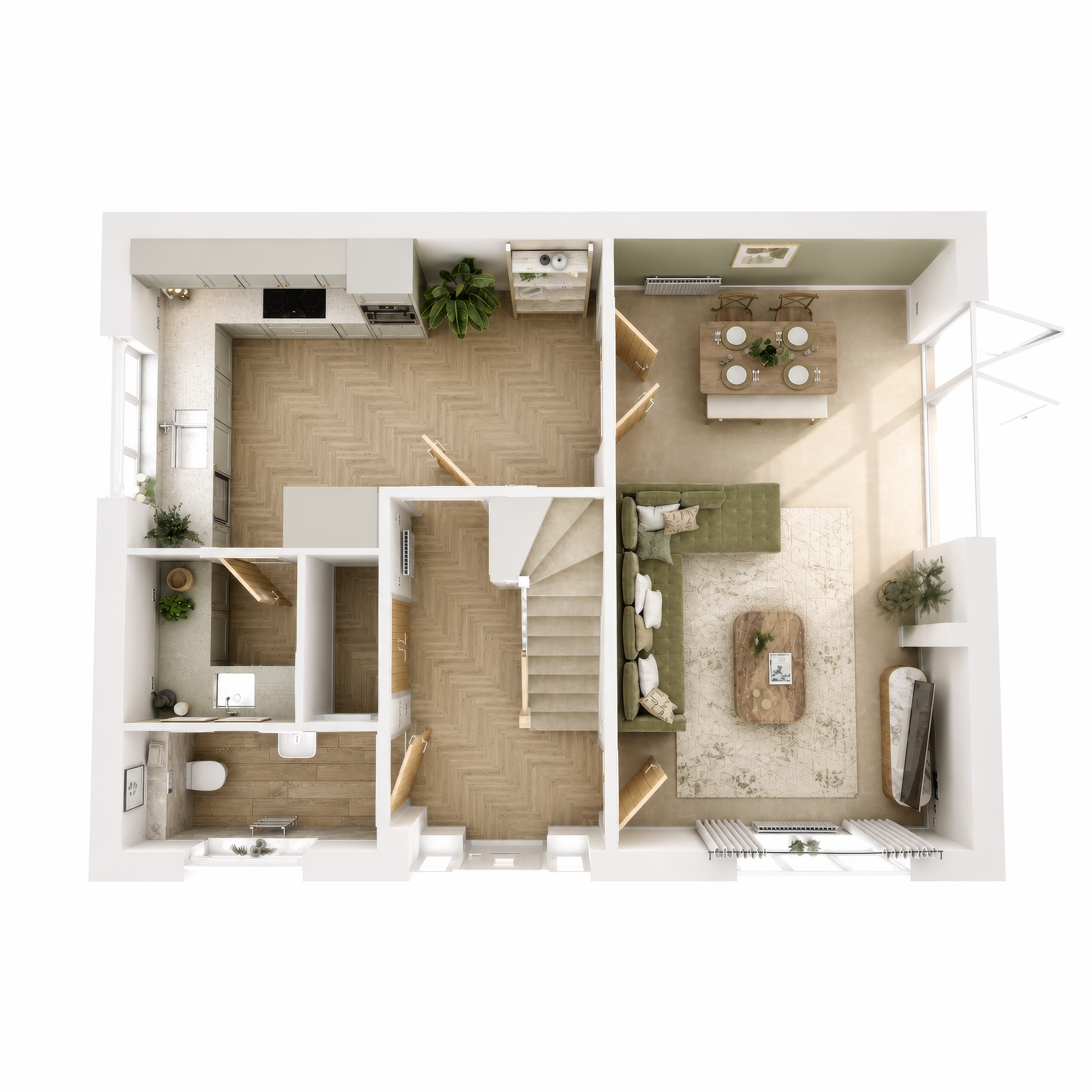 63, Gardner Street, Herstmonceux, Hailsham, East Sussex floorplan