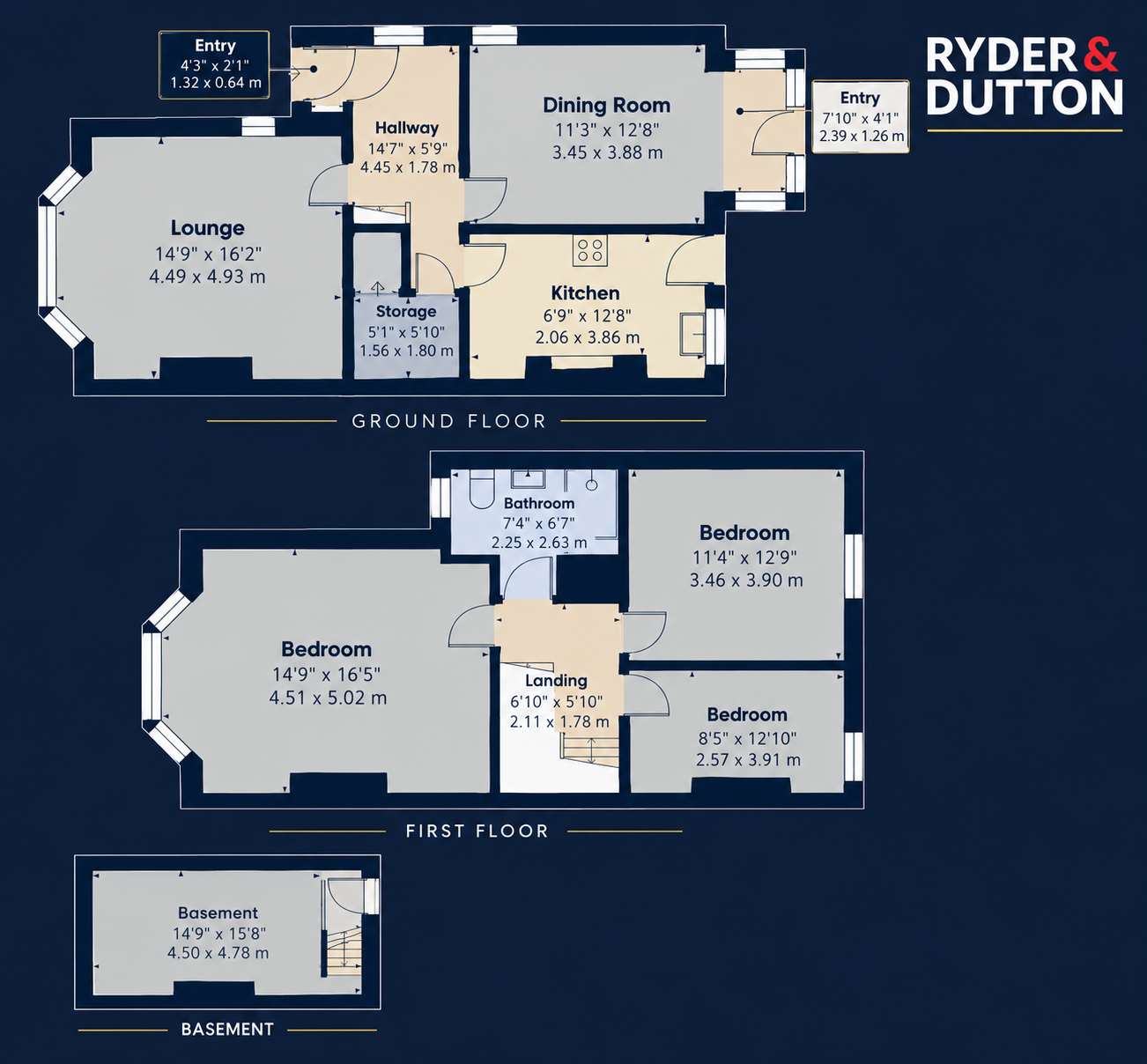 Charlestown Road, Manchester floorplan