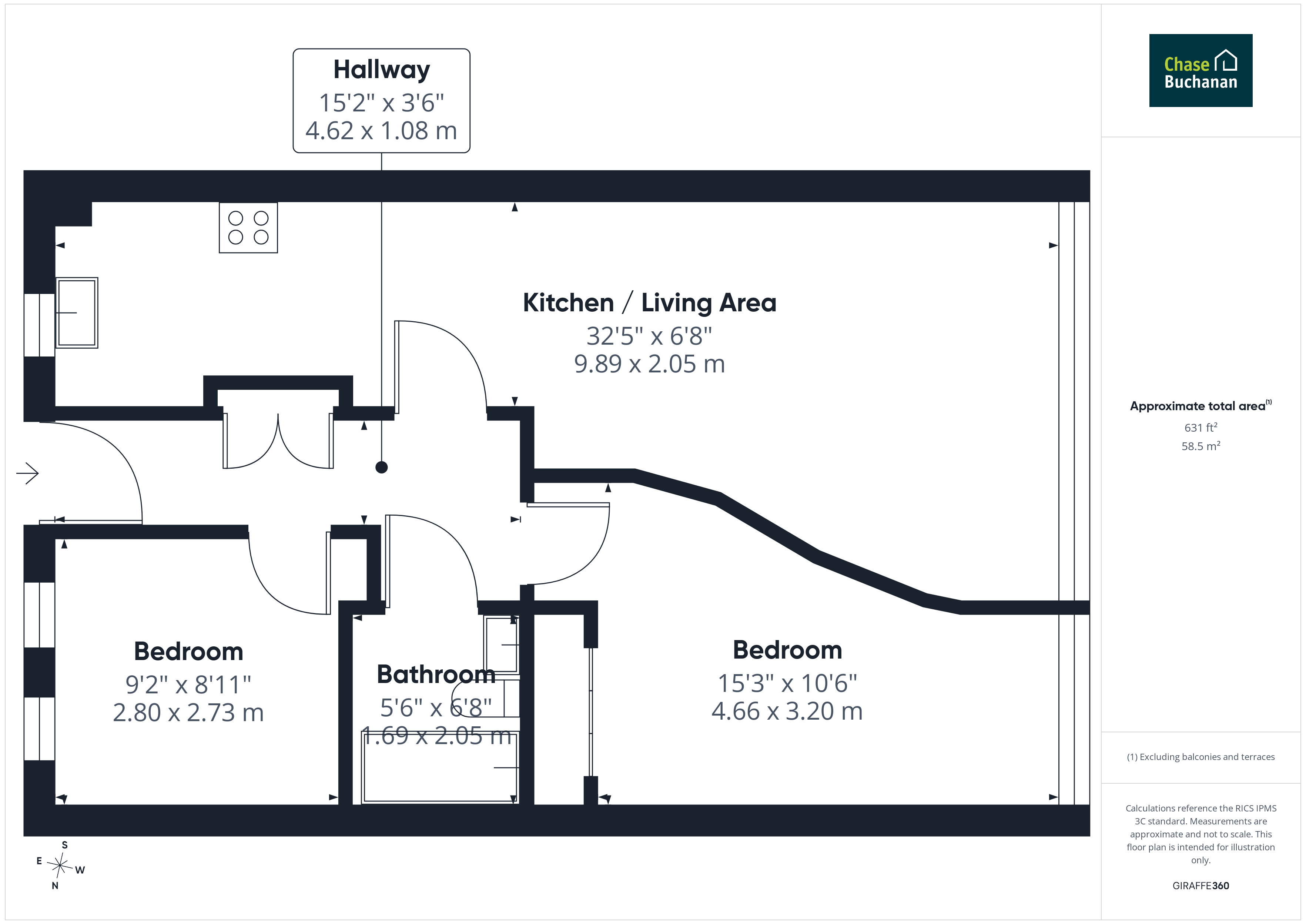 Flat 14, 480, London Road, Middlesex floorplan
