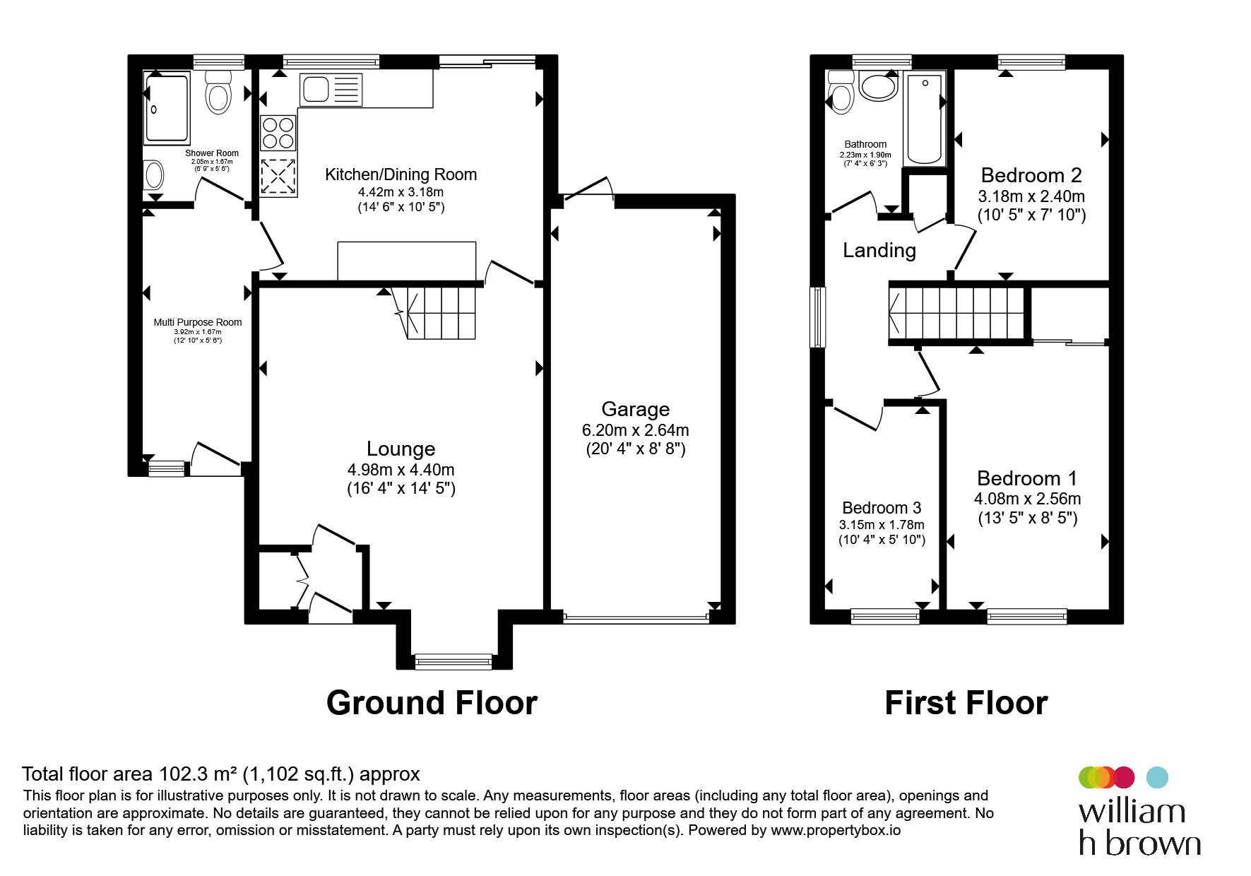 14, Albert Street, Mexborough floorplan