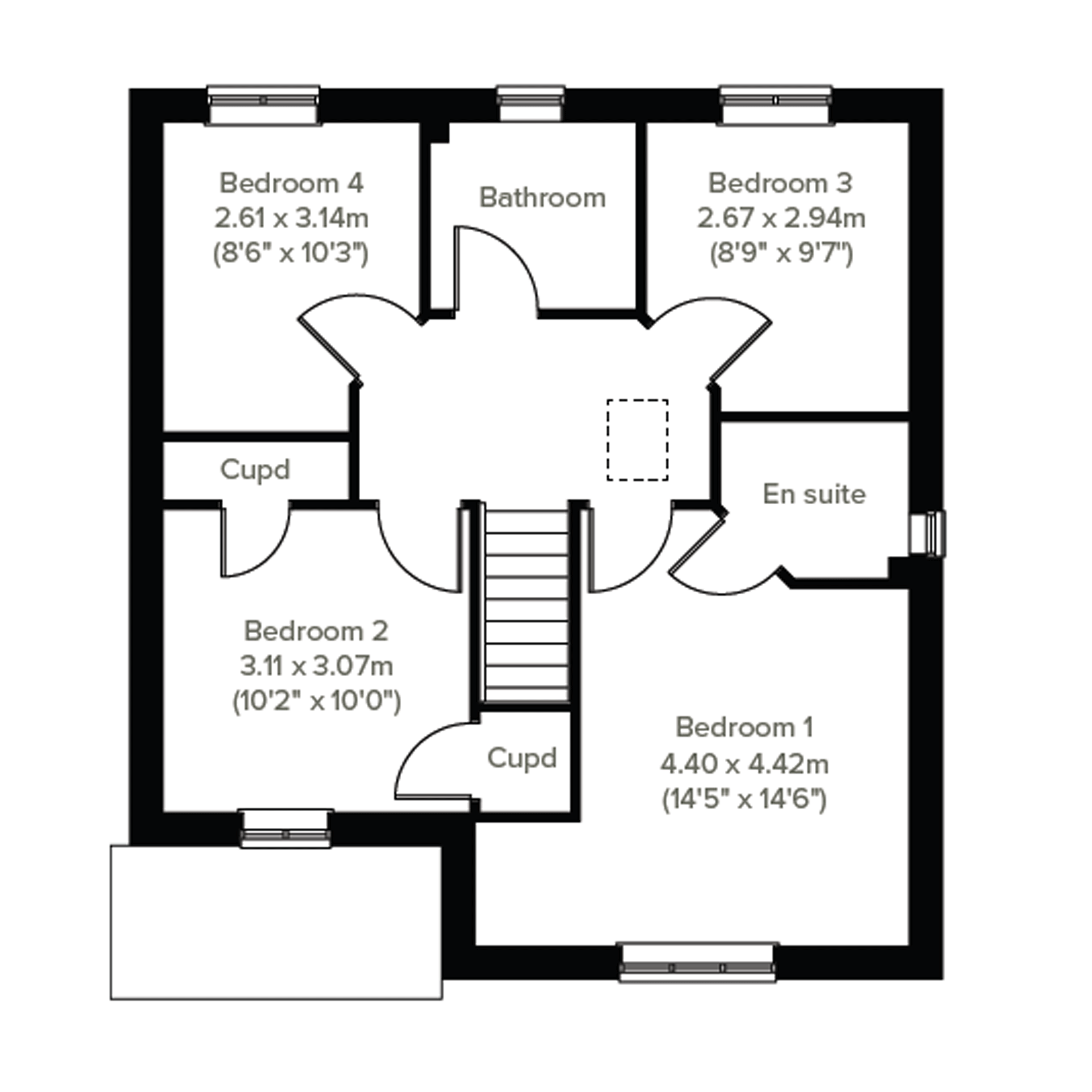 204, Brindle Road, Bamber Bridge, Preston floorplan