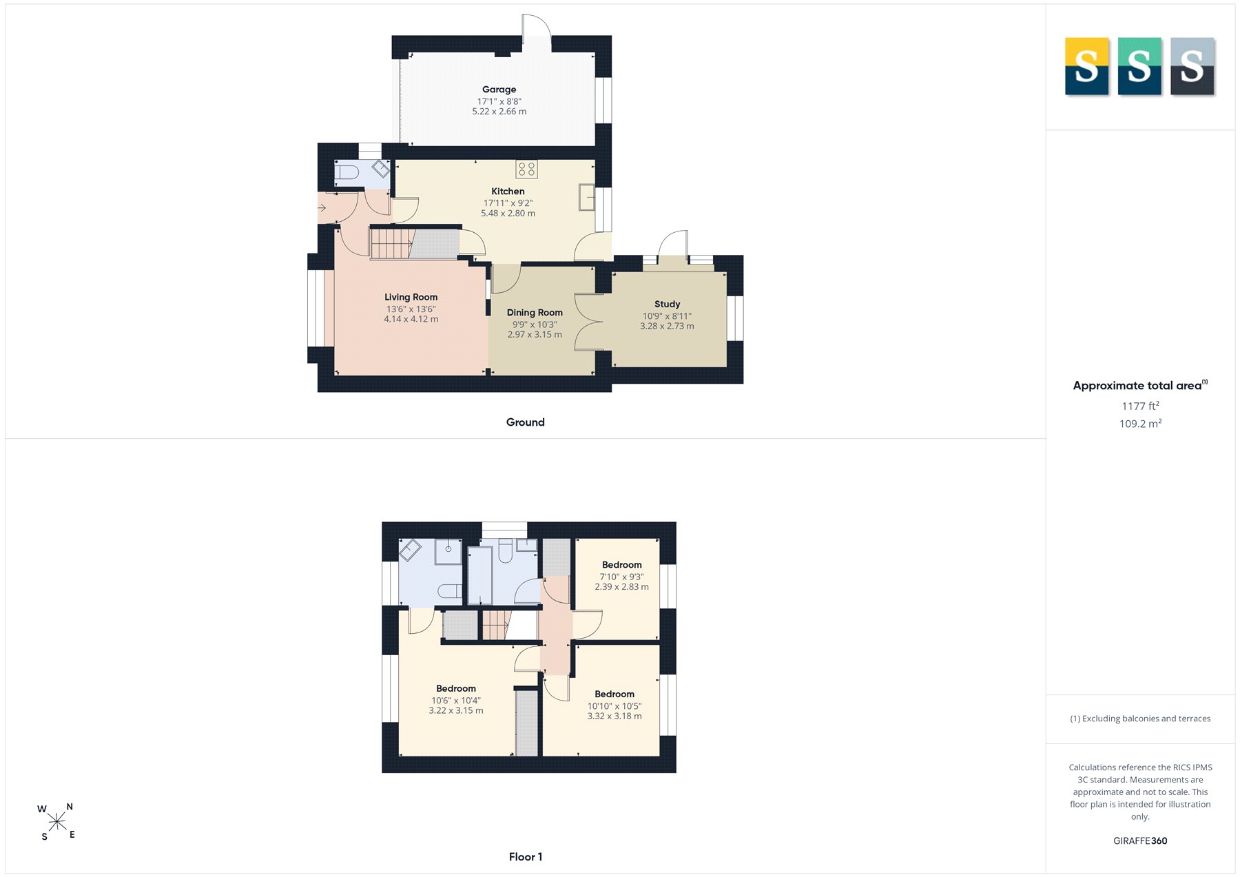 12, Glebe Close, Surrey floorplan