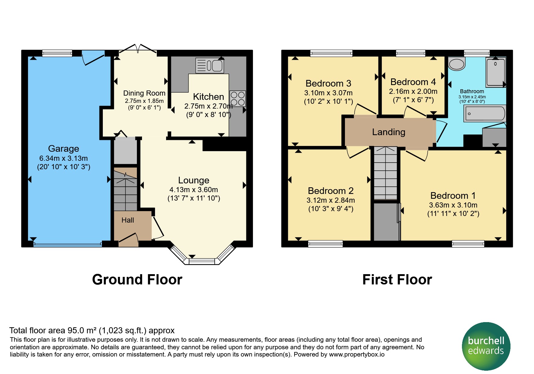 7, Edmund Grove, Nottingham floorplan