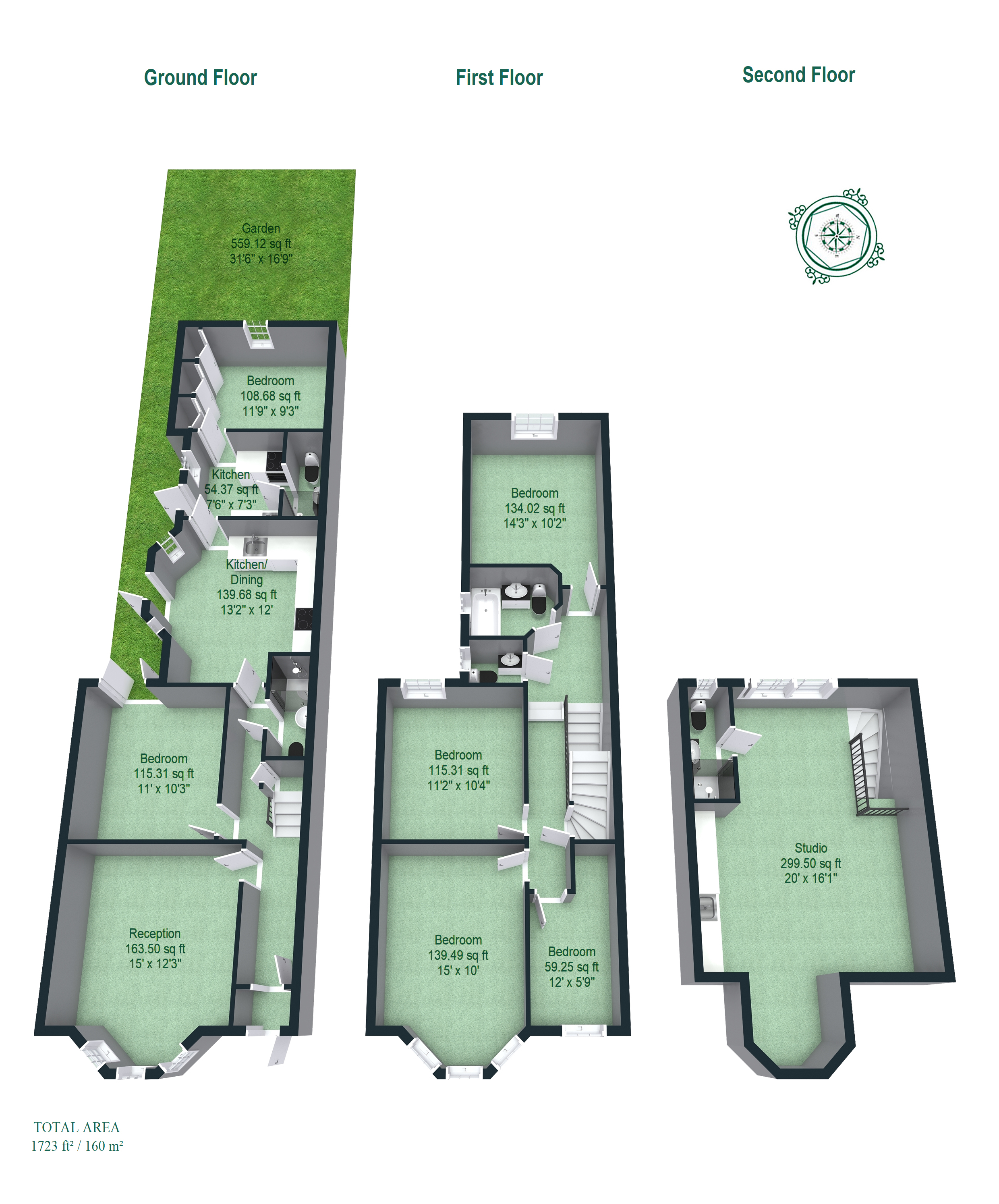 187, Westbury Avenue, London floorplan