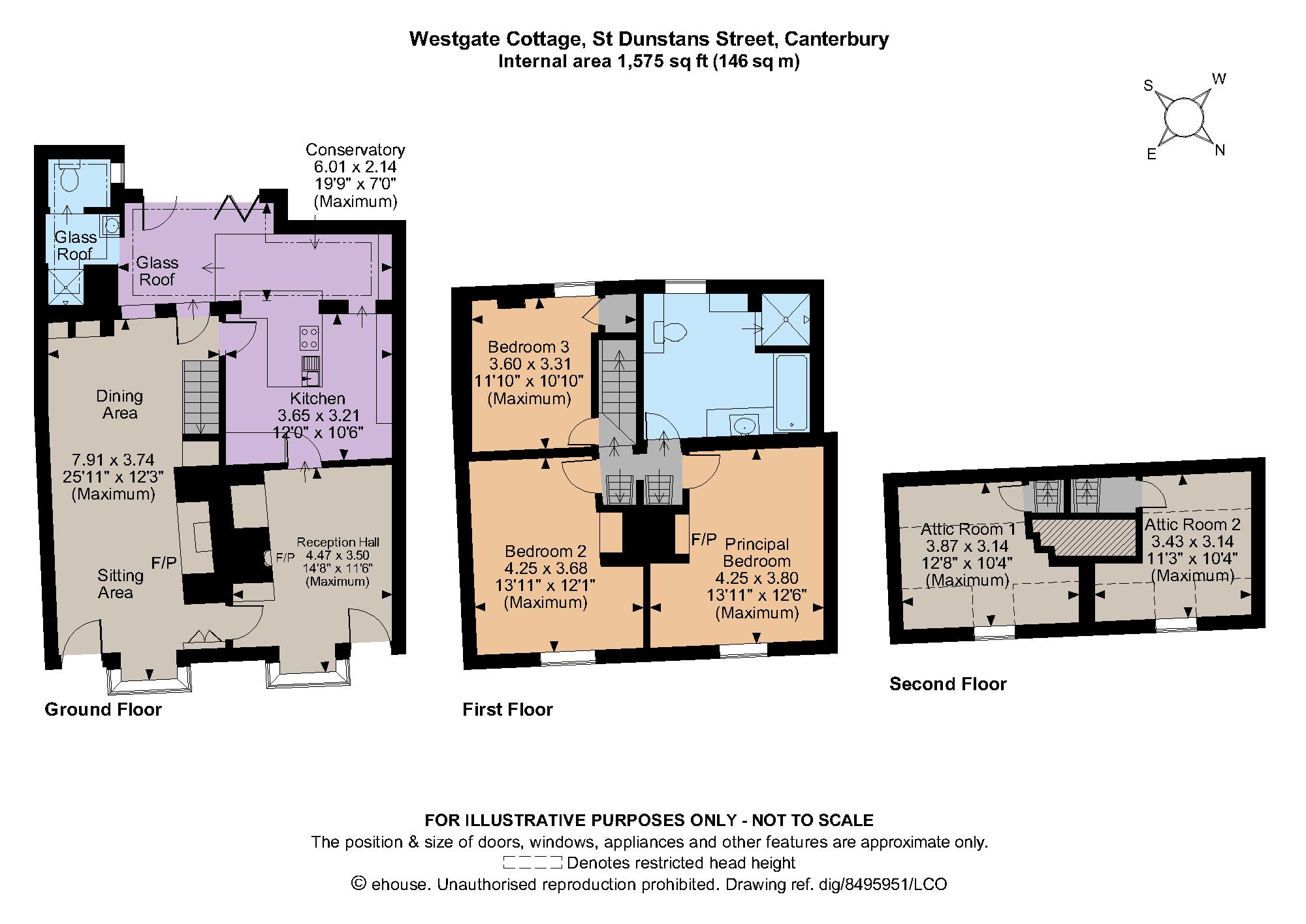 St Dunstans Street, Canterbury, Kent CT2, 3 bedroom terraced house for