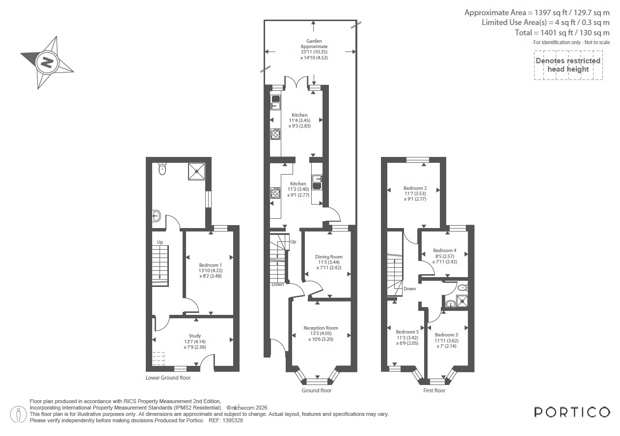 259, Church Road, London floorplan