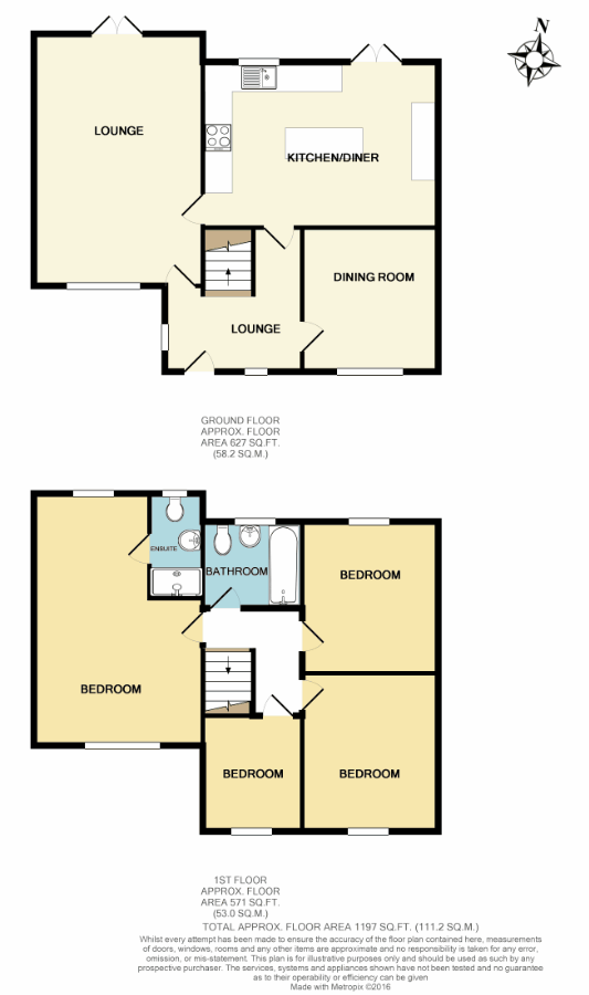 4 Bedrooms Semi-detached house to rent in Salter Close, Castle Donington, Derby DE74