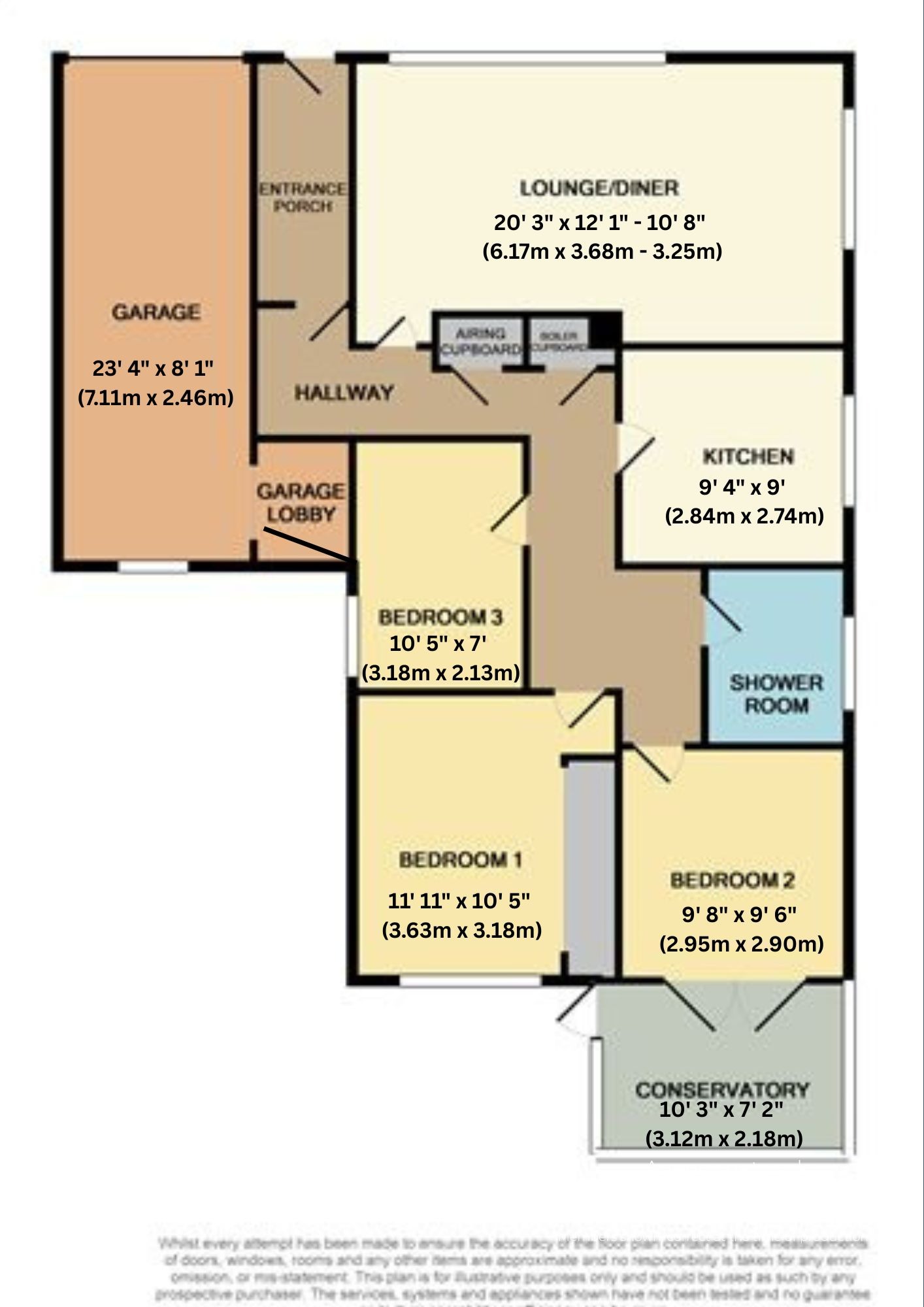13 Poplar Way, Attleborough, Norfolk floorplan