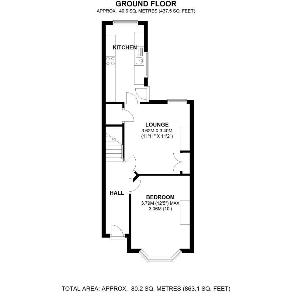 86, St Peters Grove, Kent floorplan