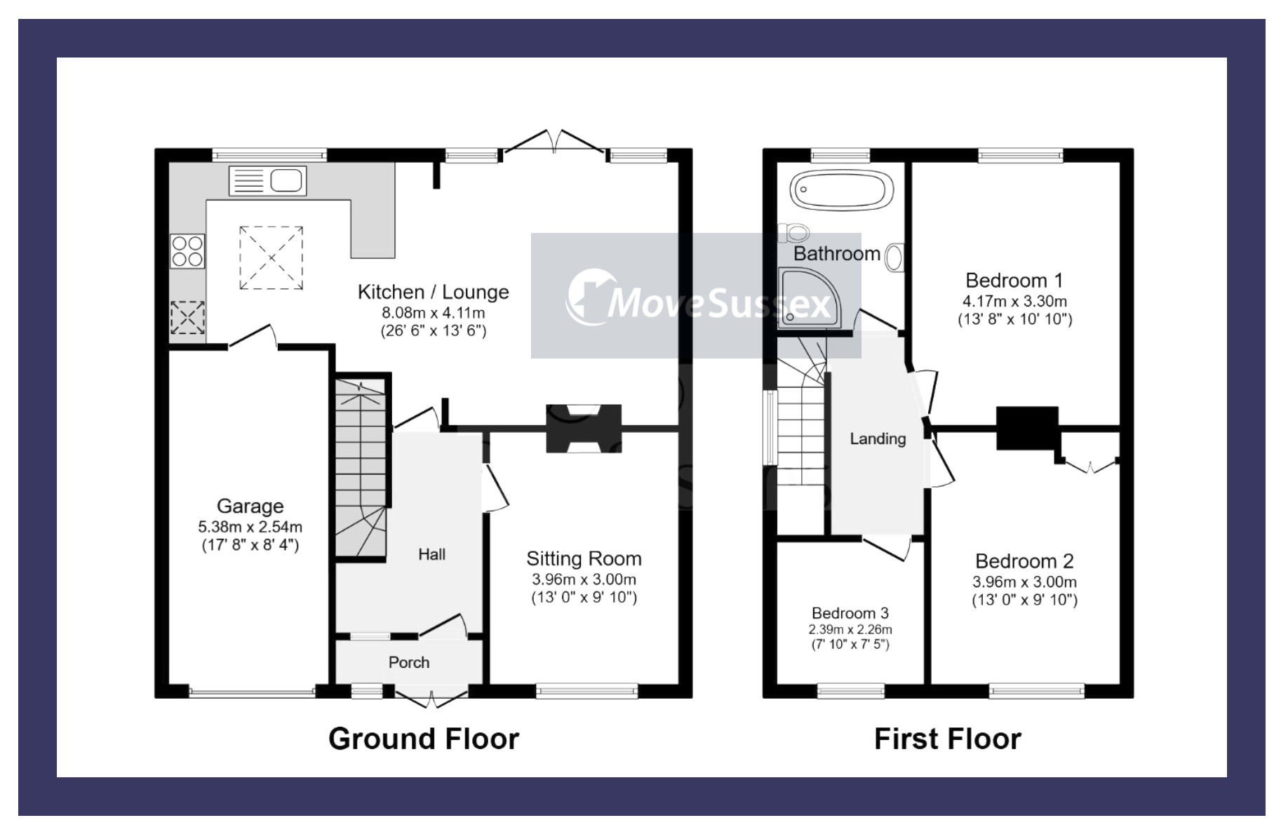 9, Western Avenue, Polegate floorplan