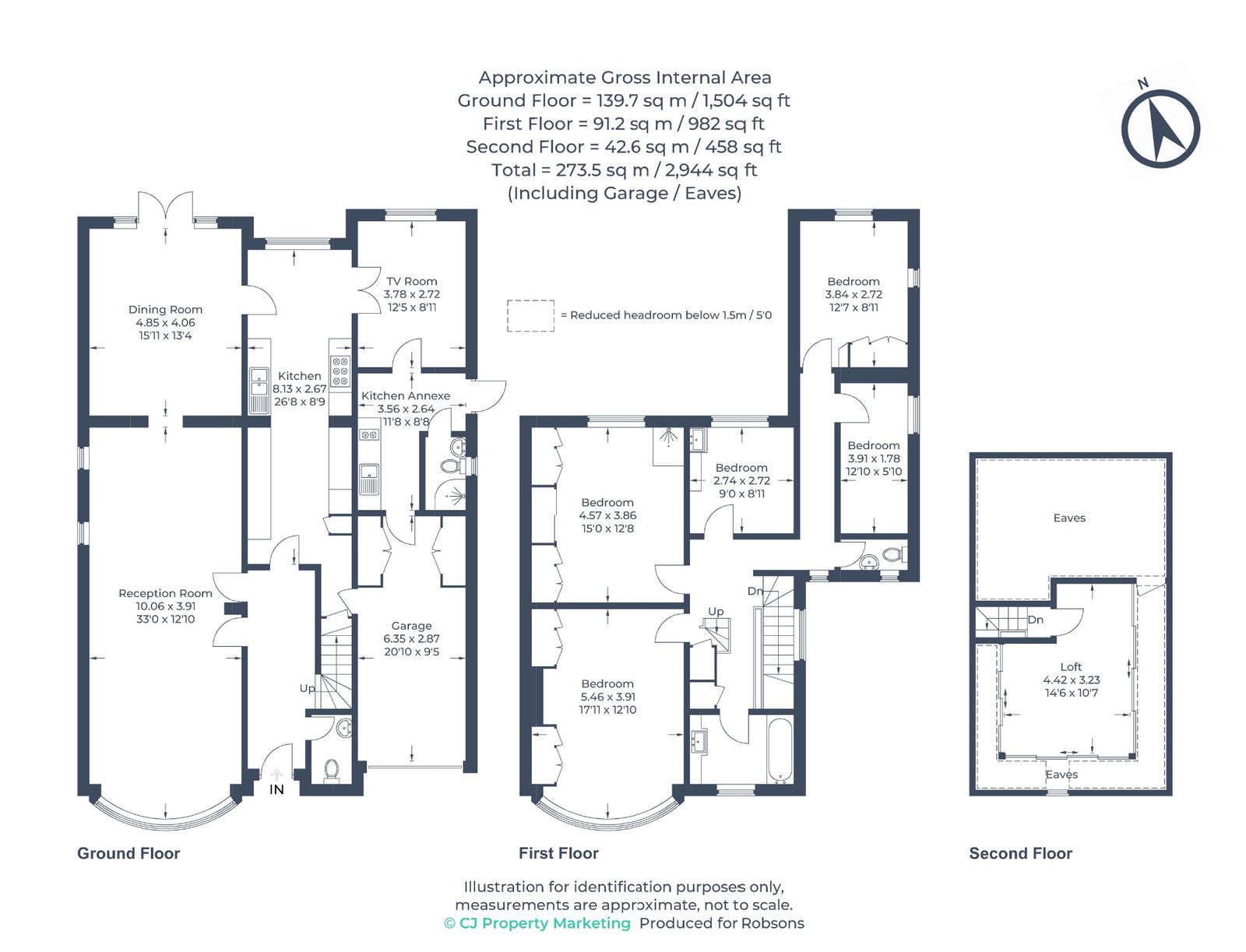 26, St Thomas' Drive, Pinner floorplan