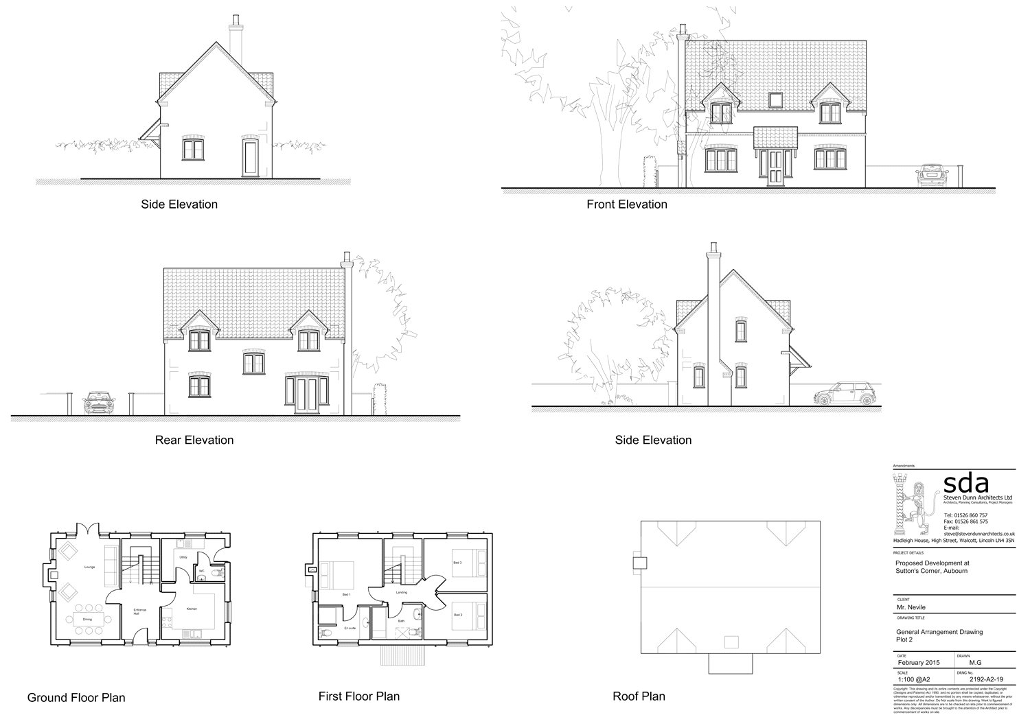 3 Bedrooms Detached house for sale in Royal Oak Lane, Aubourn LN5