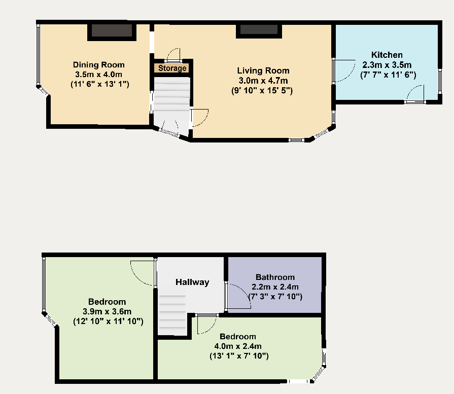 42, Kingston Avenue, Feltham floorplan