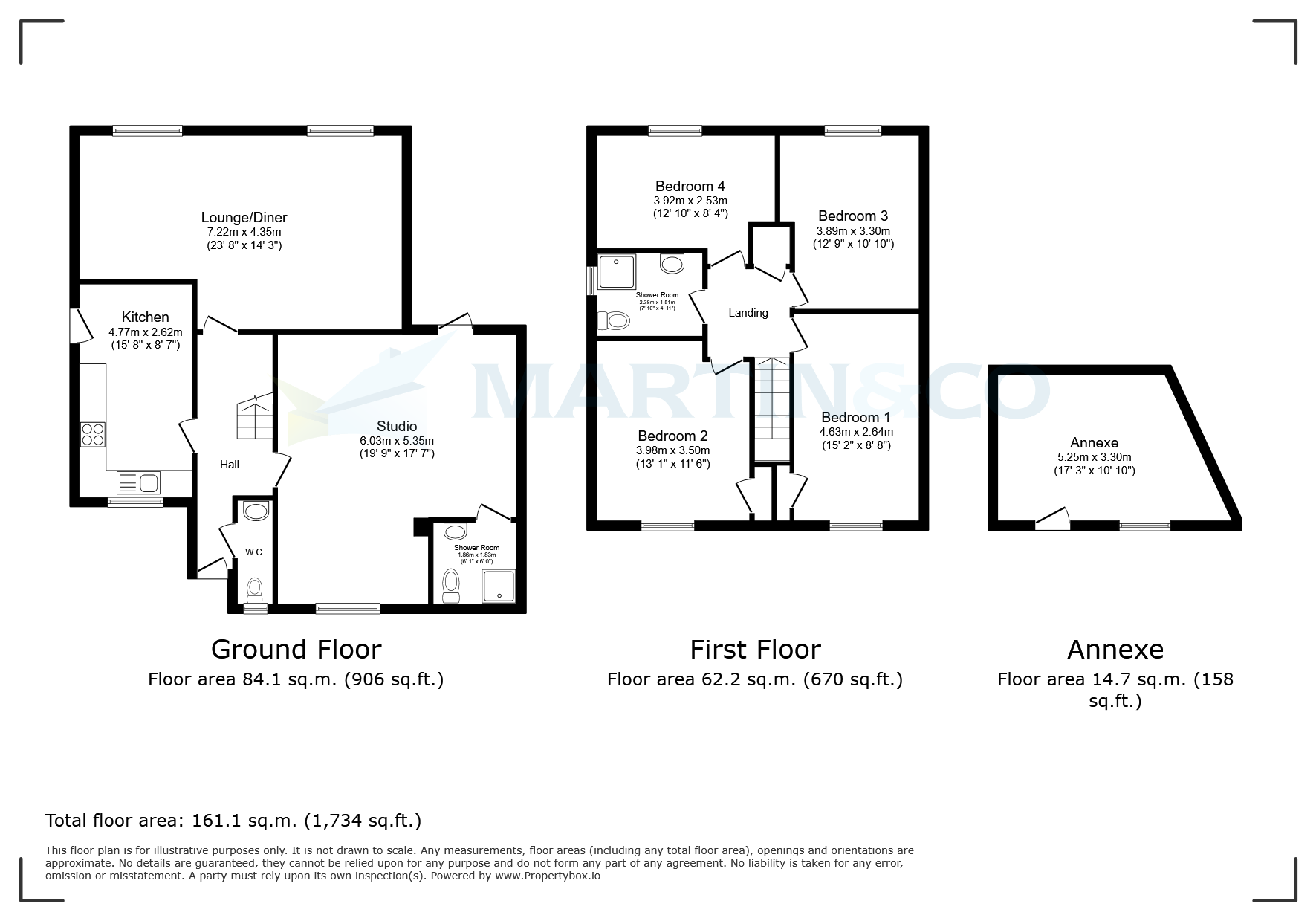 5, Shilburn Way, Woking floorplan