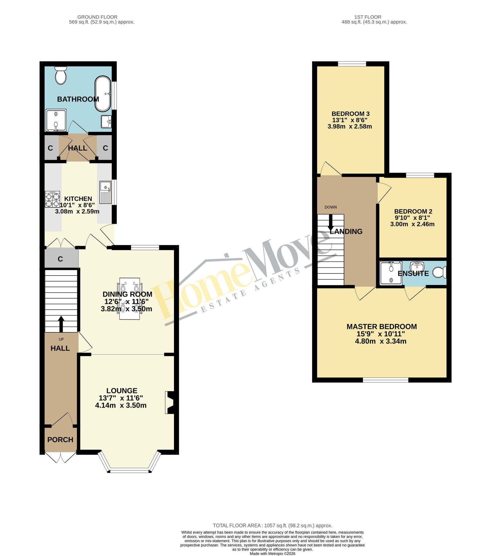 16, Northampton Road, Northampton floorplan