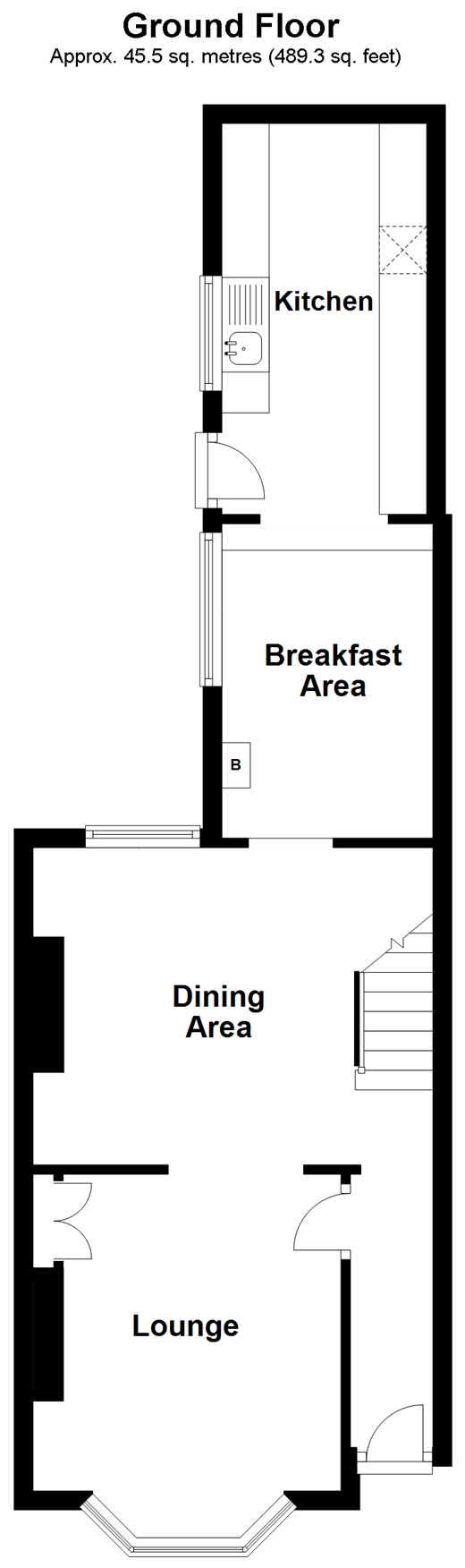 Pemberton Road, Ashford, Kent TN24, 2 bedroom end terrace house for