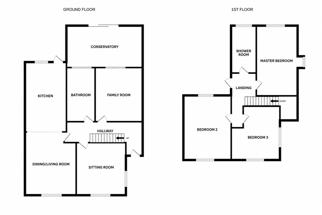 43, Harwich Road, Manningtree floorplan