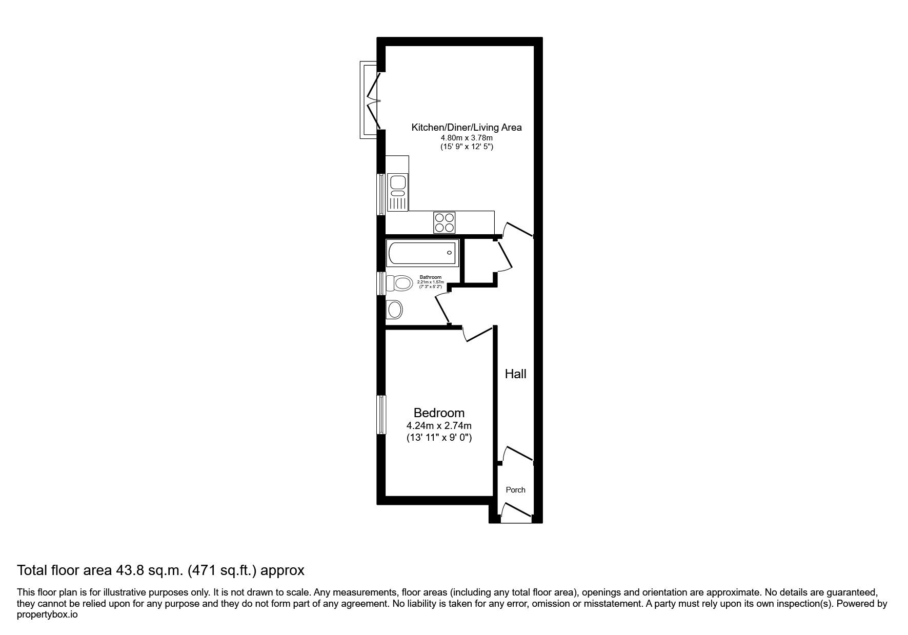 24, Castle Quay, Bedford floorplan
