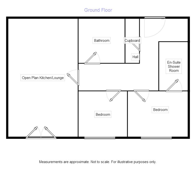 2 Bedrooms Flat to rent in Chantry Waters Waterside Way, Wakefield WF1