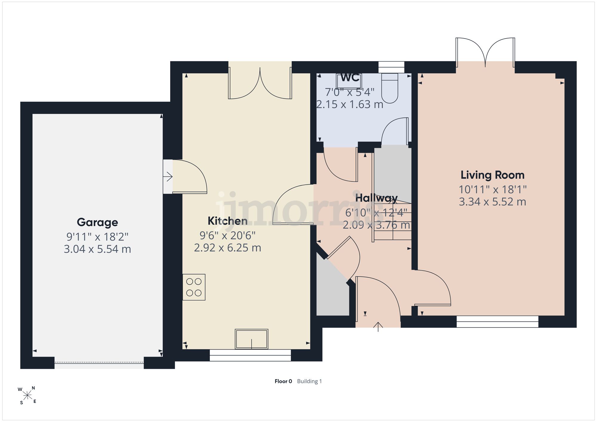 24 Maes Rheithordy, Cardigan floorplan