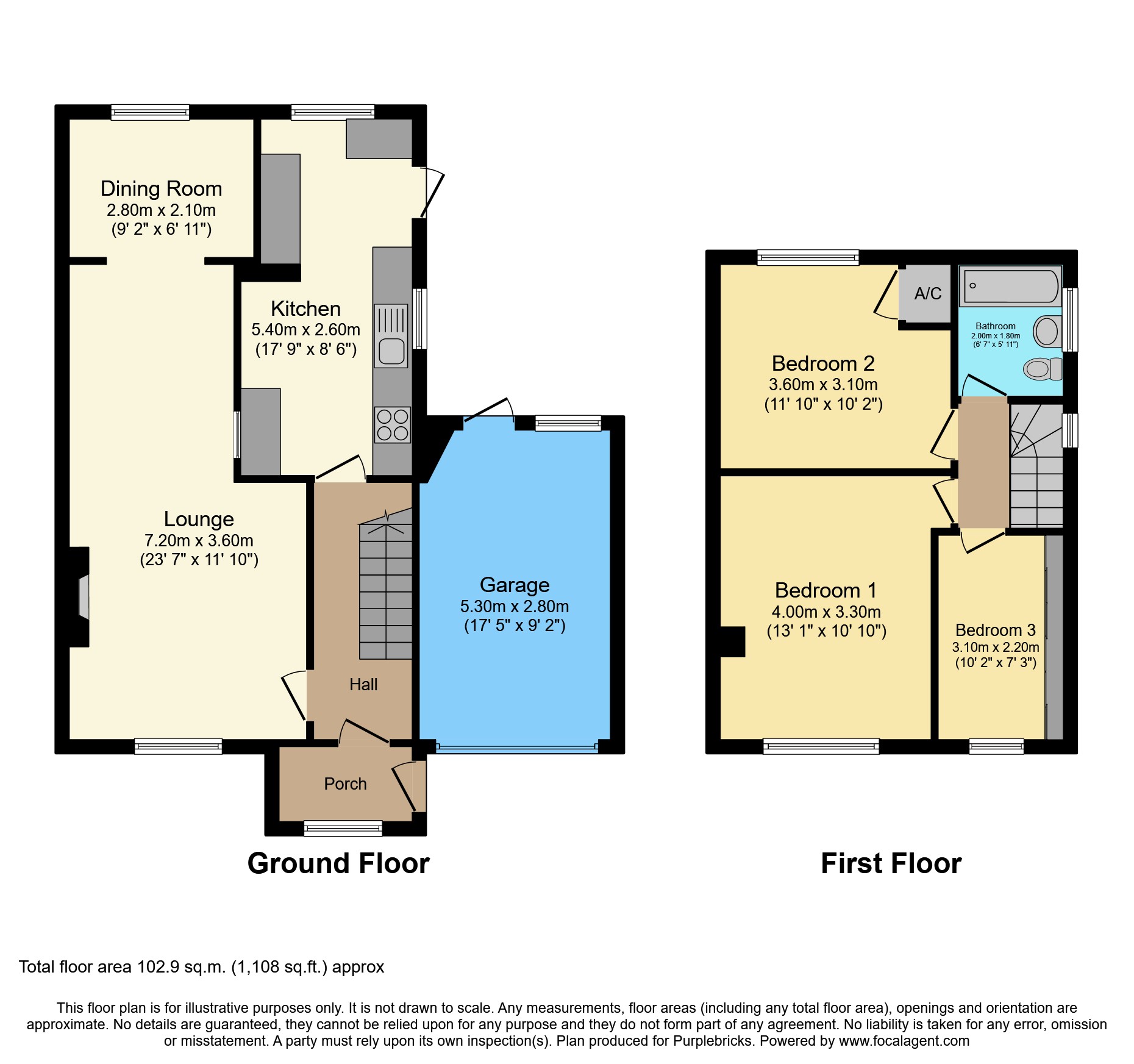 Hawthorn Way, Basingstoke RG23, 3 bedroom semidetached house for sale