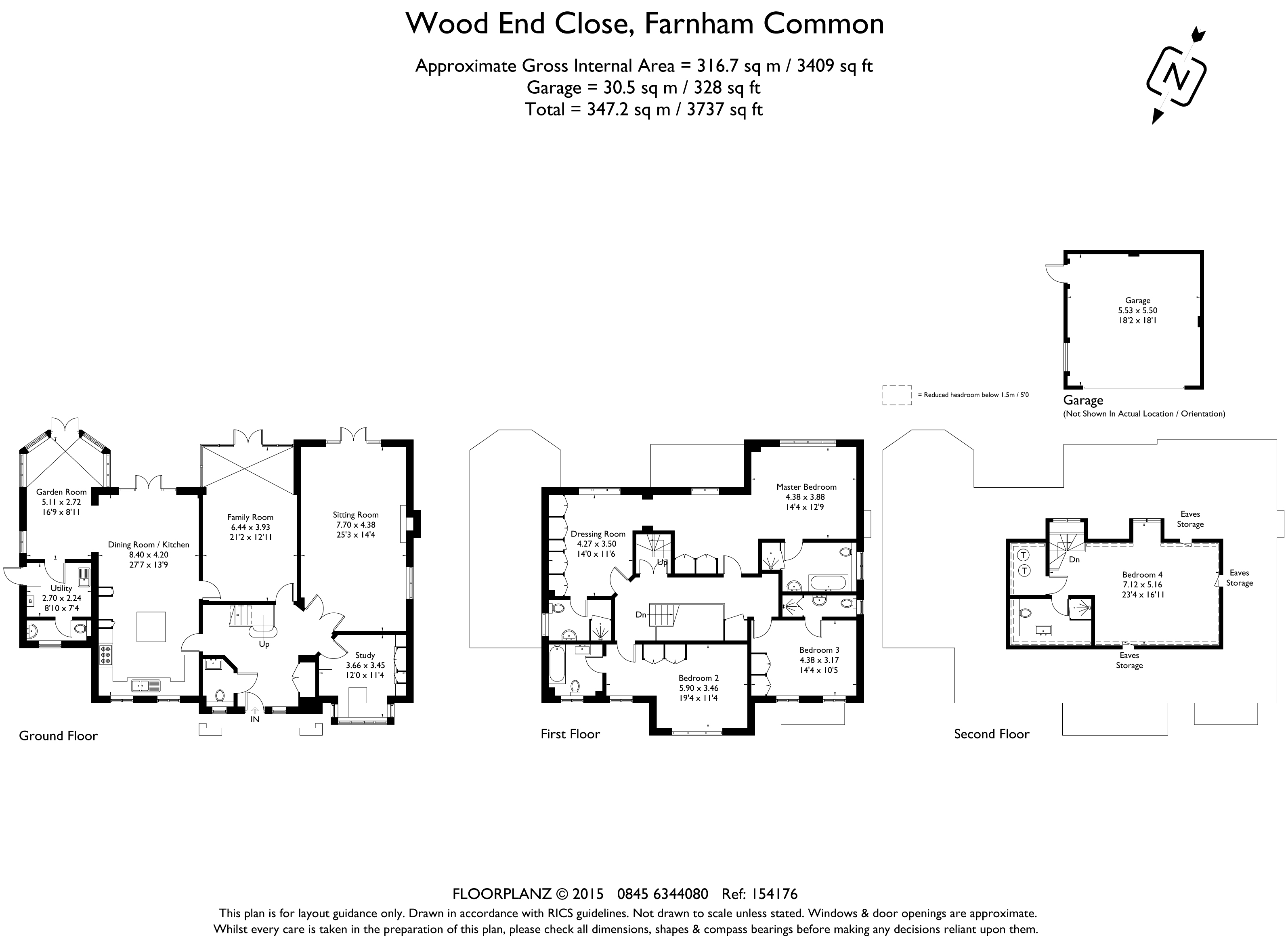 Wood End Close, Farnham Common, Buckinghamshire SL2, 5 bedroom detached
