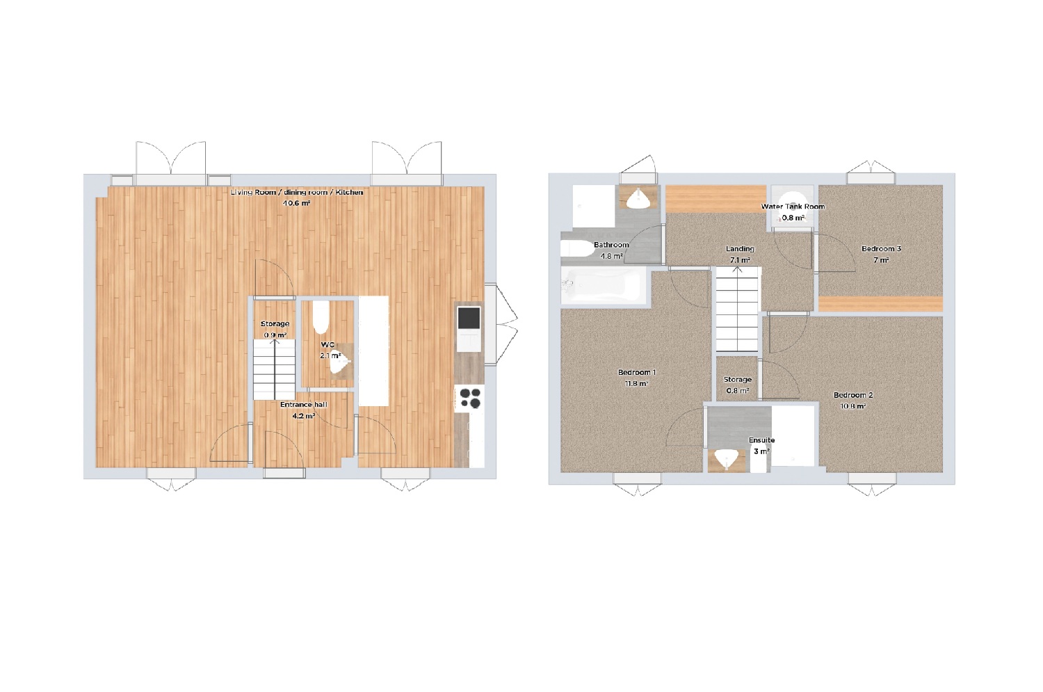 11, Horley Drive, Banbury floorplan