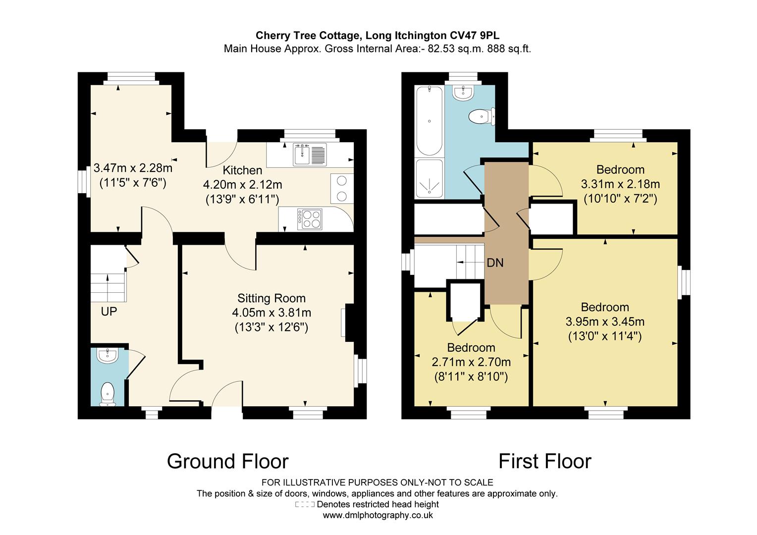 Cherry Tree Cottage, Leamington Road, Southam floorplan