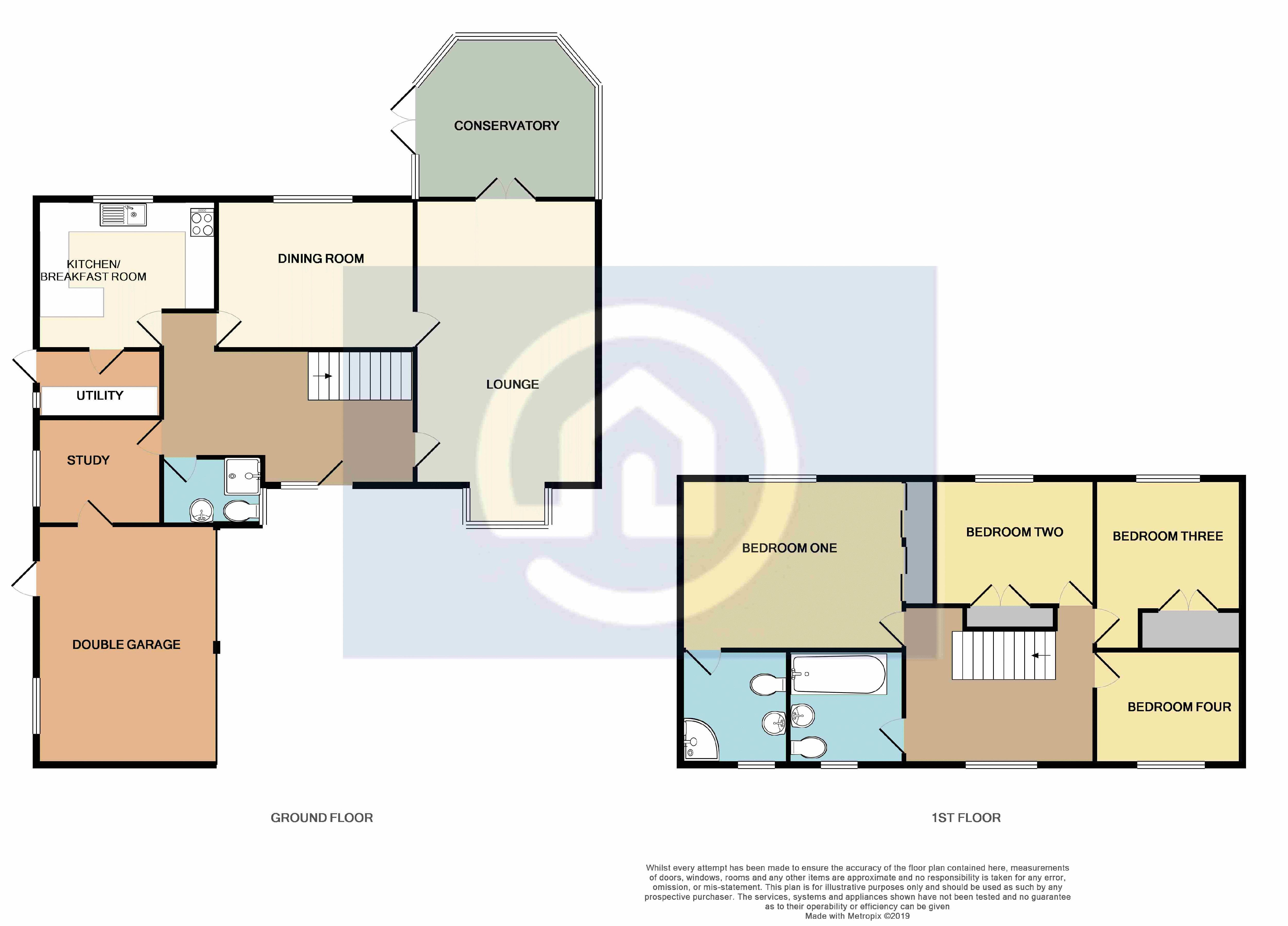 4 Bedrooms Detached house for sale in Longleat, Bedford MK41