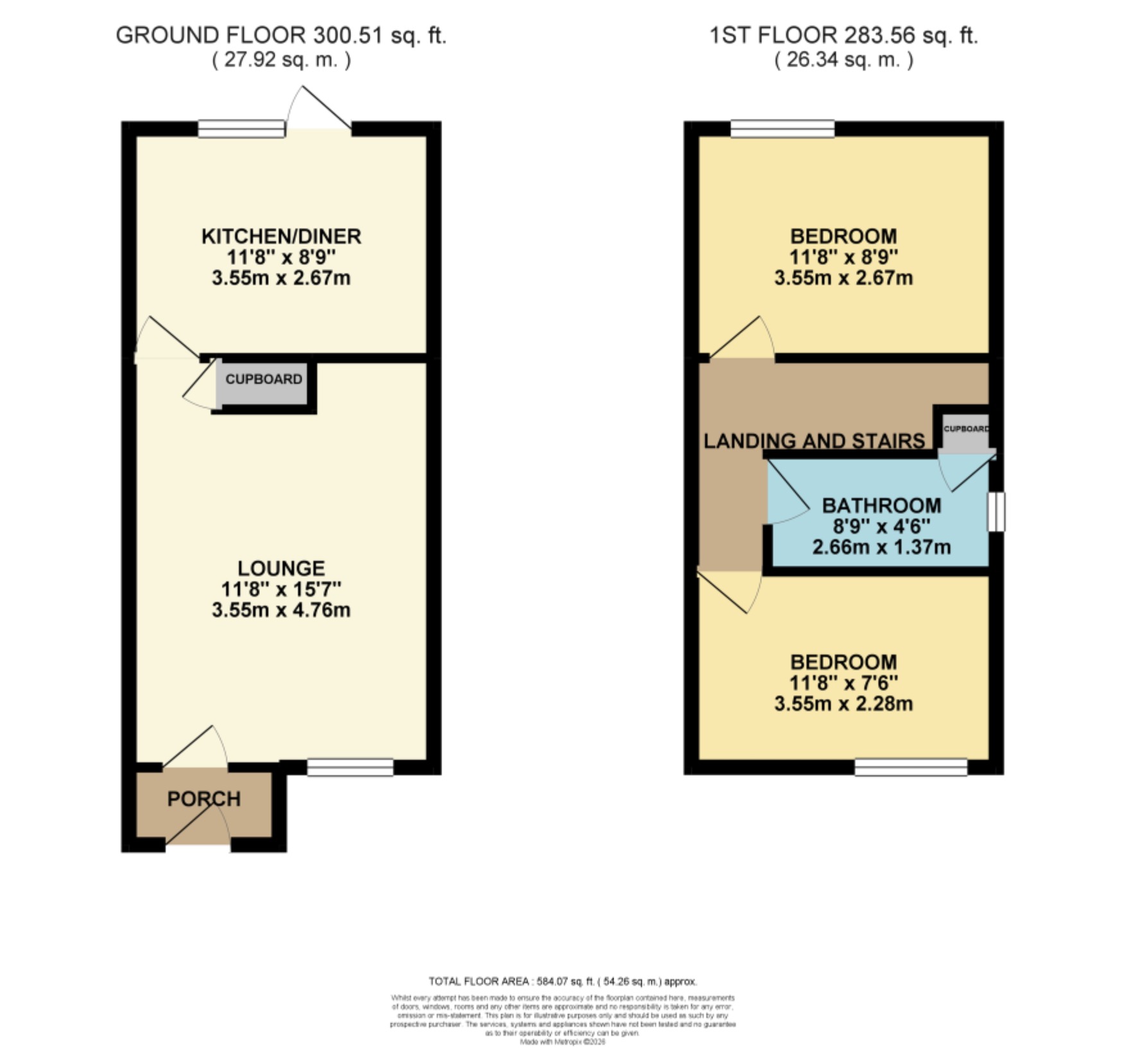 22, Lambeth Road, Nottingham floorplan